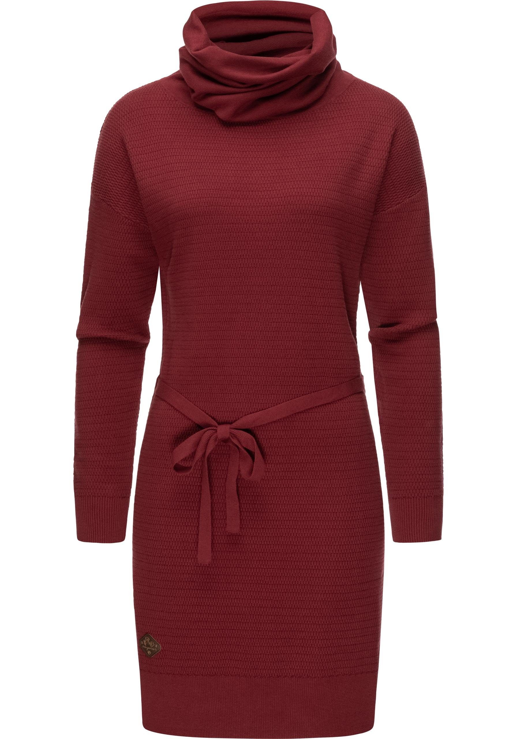 Ragwear Sweatkleid »Babett Dress Intl.« warmes Winterkleid mit breitem  Rollkragen online kaufen | OTTO