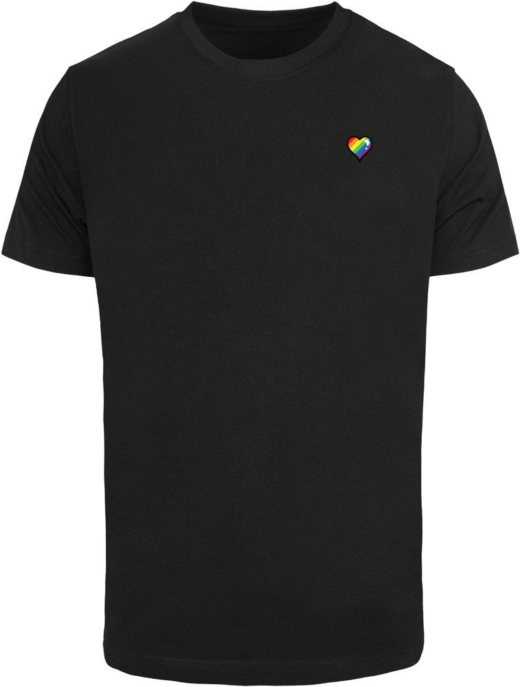 MisterTee T-Shirt "MisterTee Glossy Heart Pride Tee", (1 tlg.) günstig online kaufen