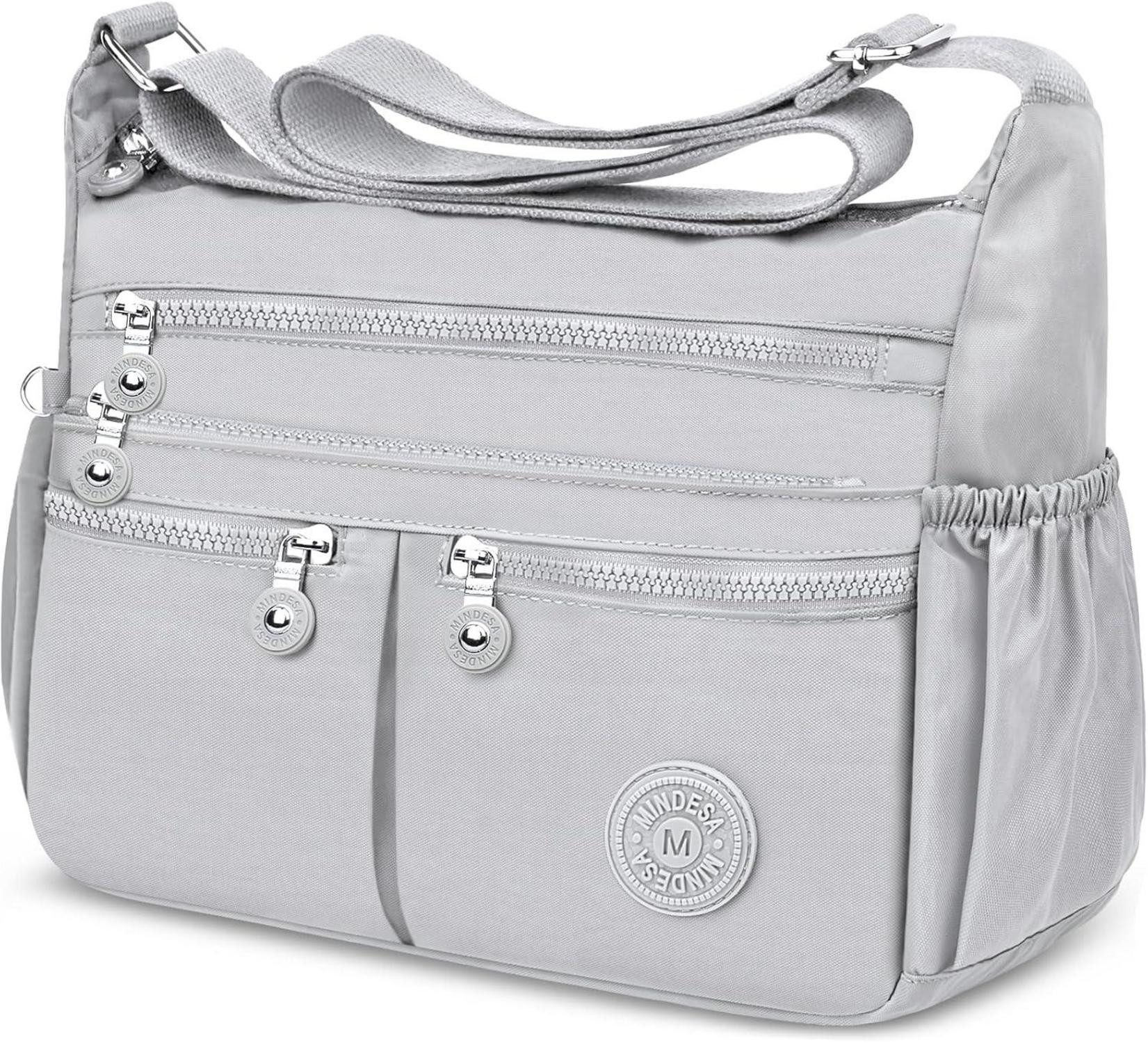 Umhängetasche TEUEN Crossbody Bag Damen Große Kapazität Wasserdicht Nylon