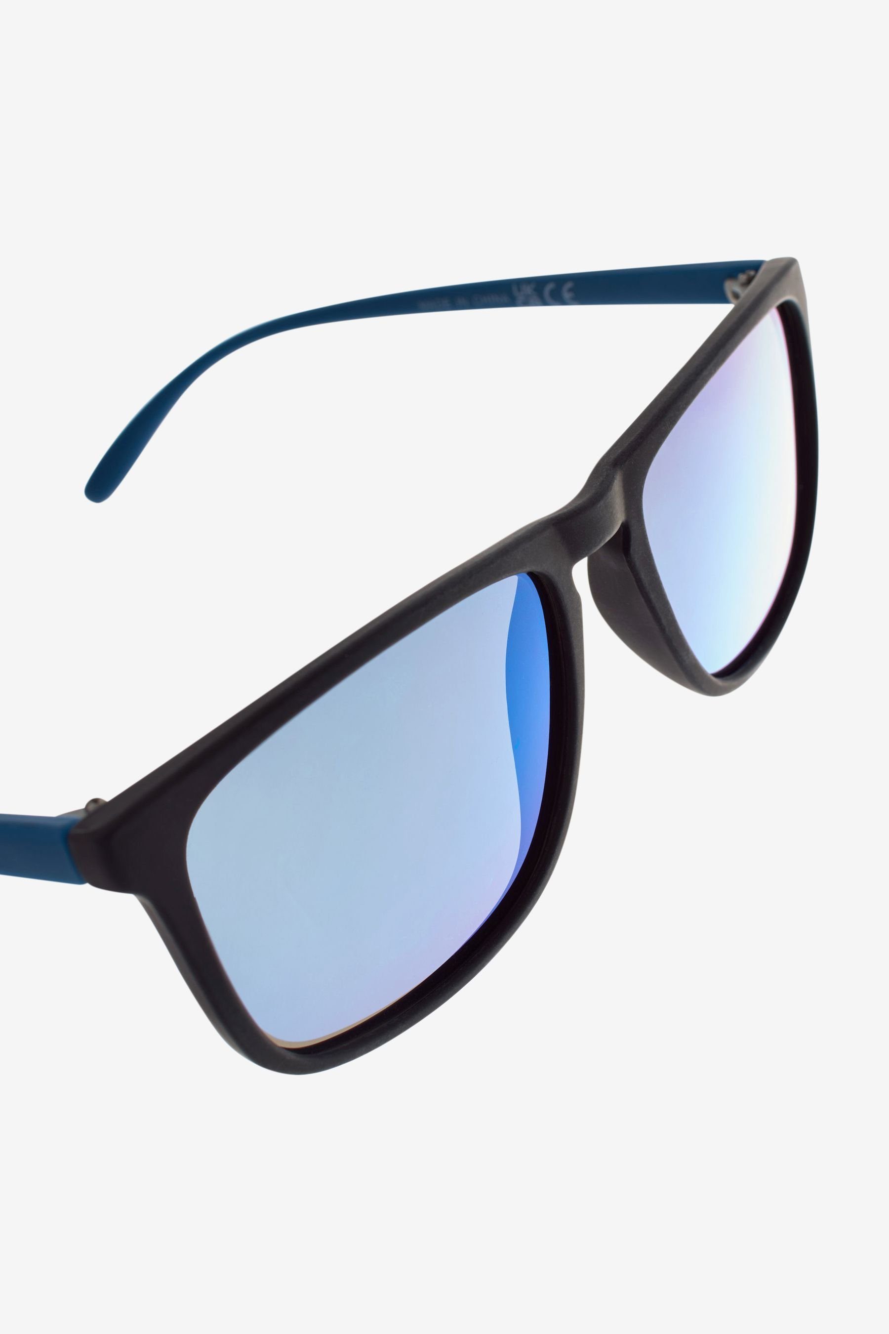 mit polarisierten Eckige Next Sonnenbrille Gläsern (1-St) Pilotenbrille