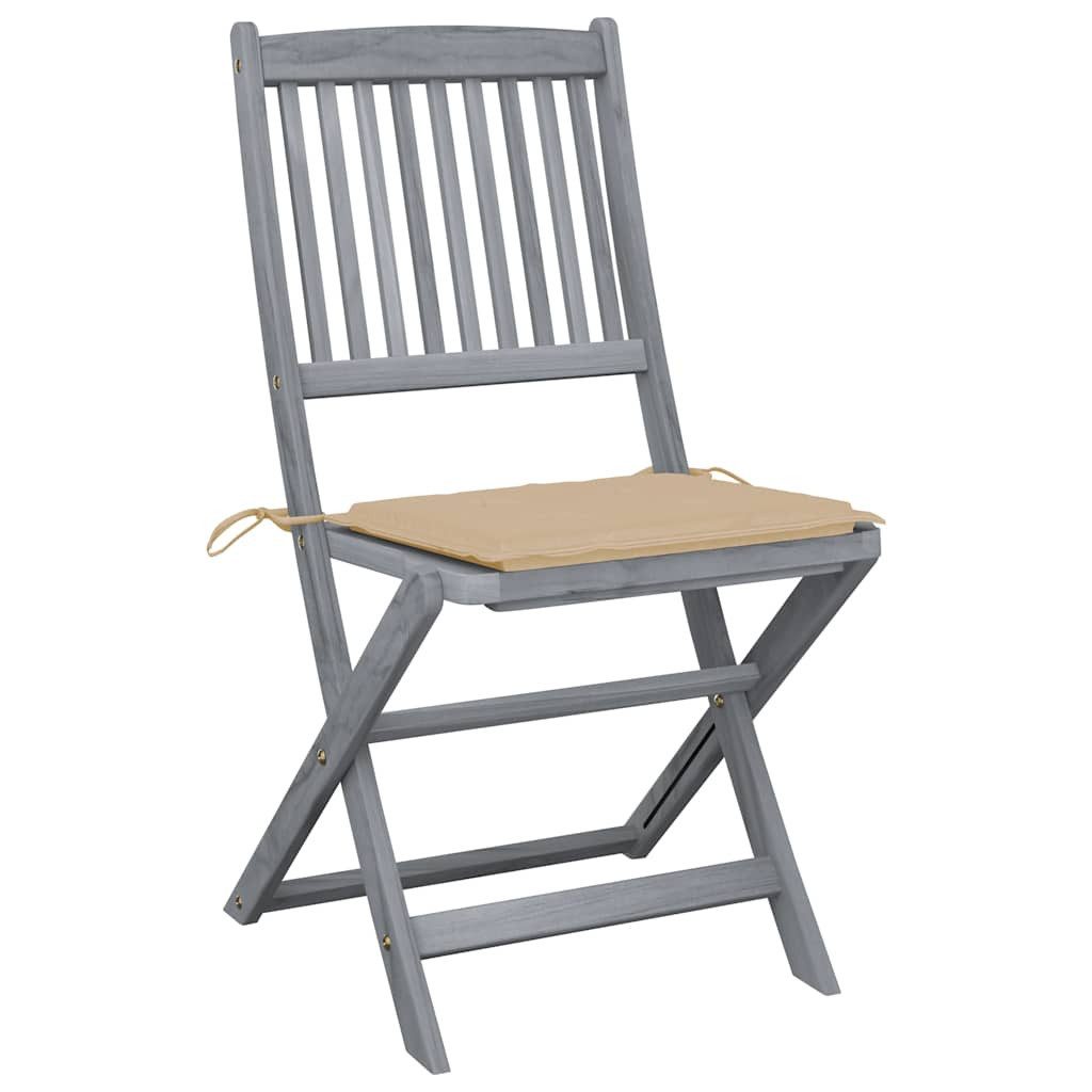 vidaXL Gartenstuhl Klappbare Gartenstühle 4 Stk. günstig online kaufen