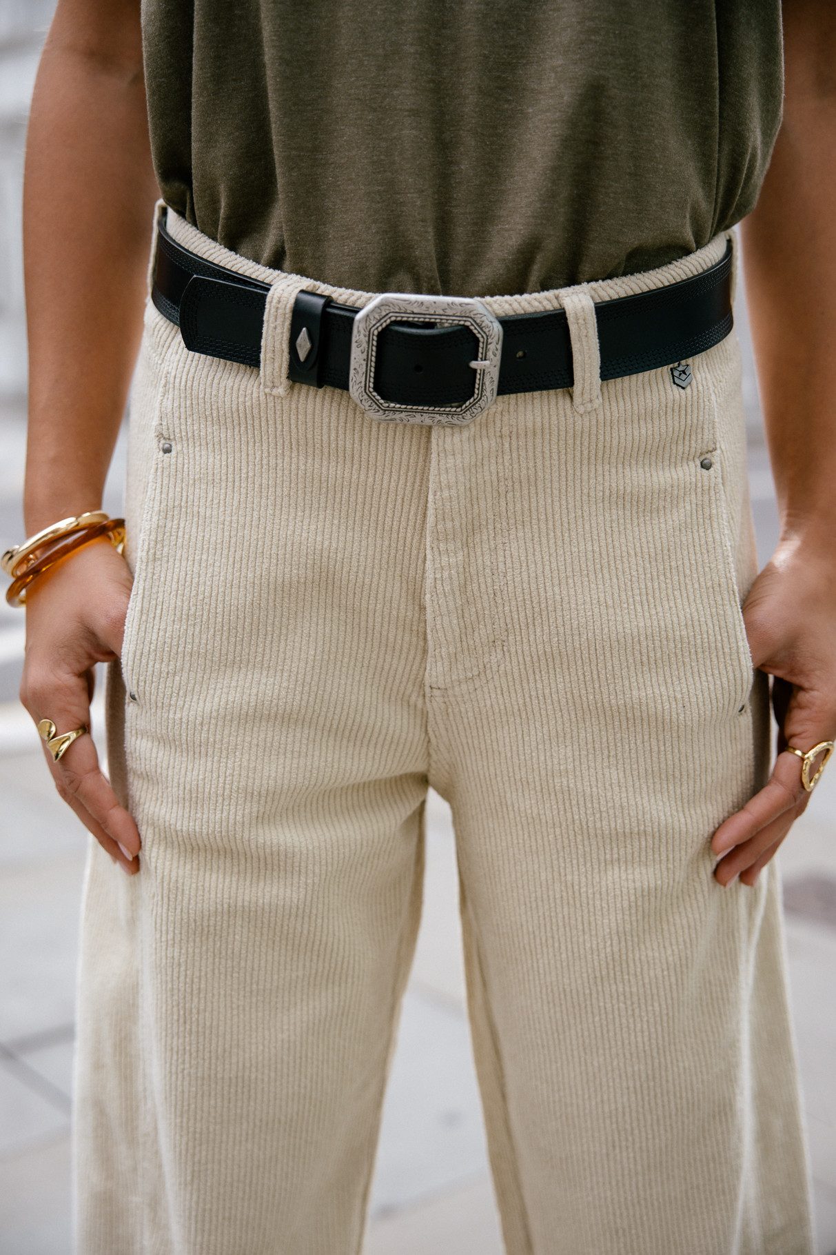 Freeman T. Porter Stretch-Jeans FREEMAN T. PORTER ROSALIA VELUTO overcast 25142 VELU.F1234