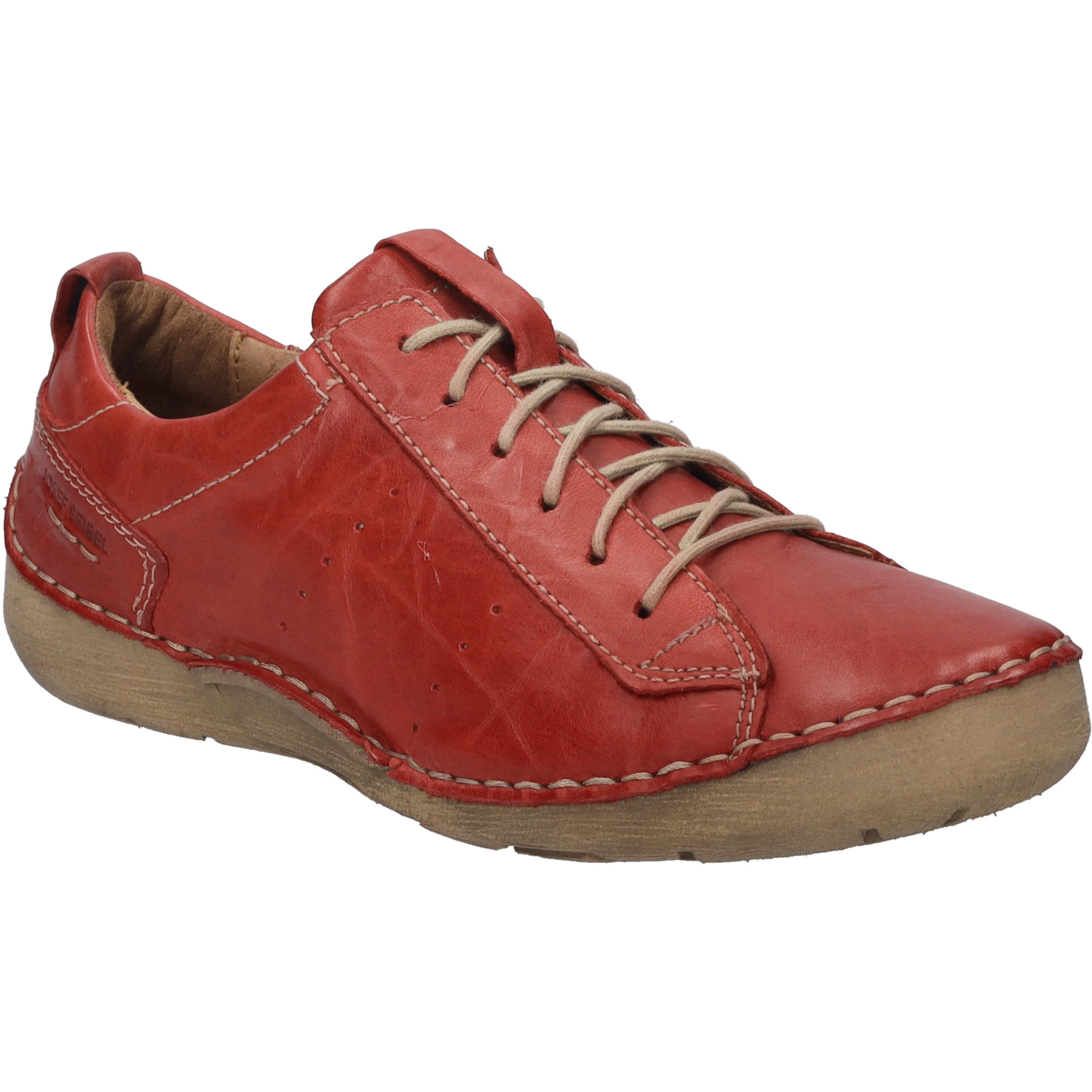 Fergey 56,rot Schnürschuh