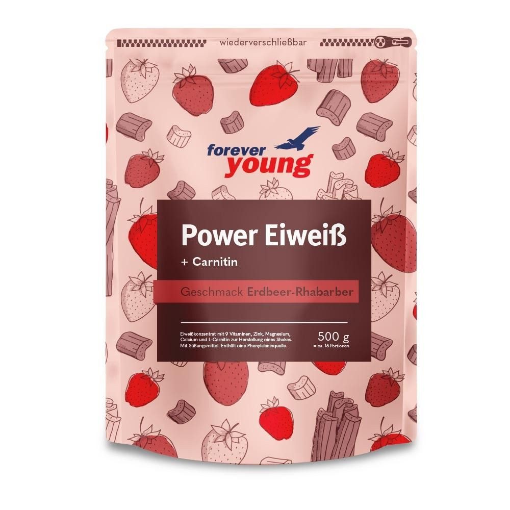 forever young Forever Young Dr. Strunz Power Eiweiß Plus – 500 g Pulver