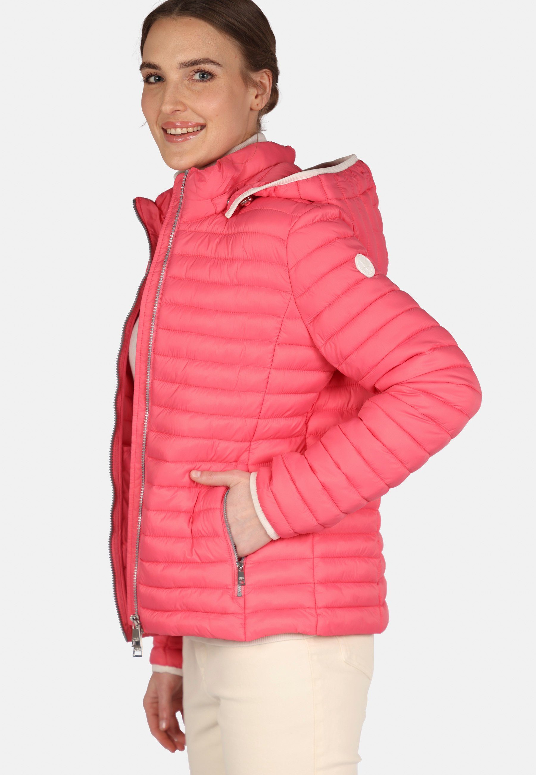 Steppjacke Jacke Schmitt Fuchs Vibes Vegan PINK