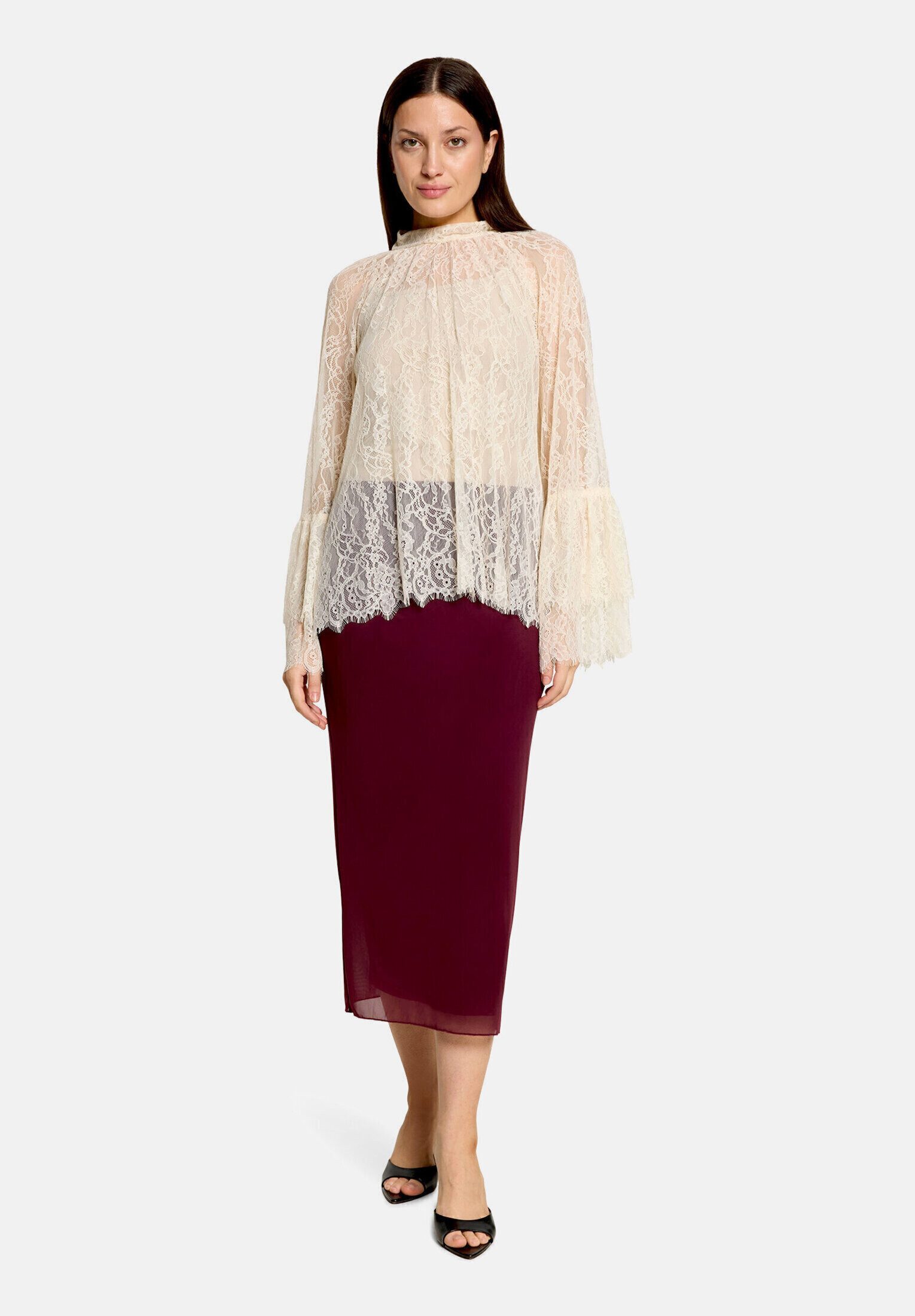 Vera Mont Klassische Bluse Damen langarm