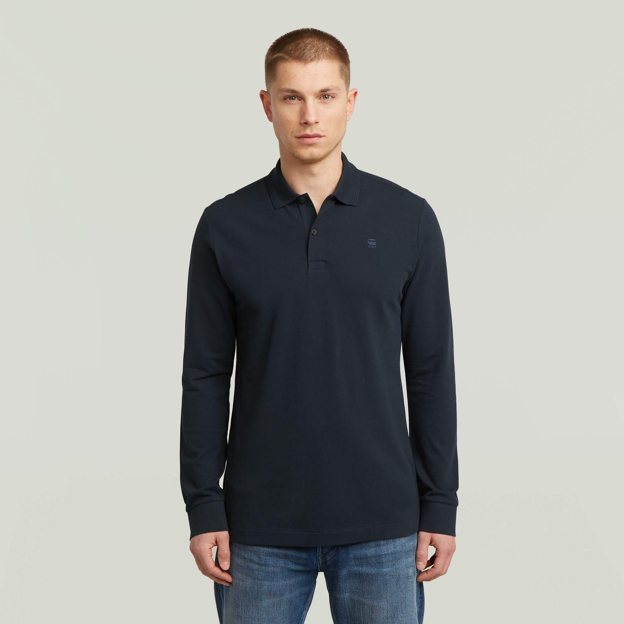 G-STAR Poloshirt Dunda Slim Polo langärmlig, günstig online kaufen