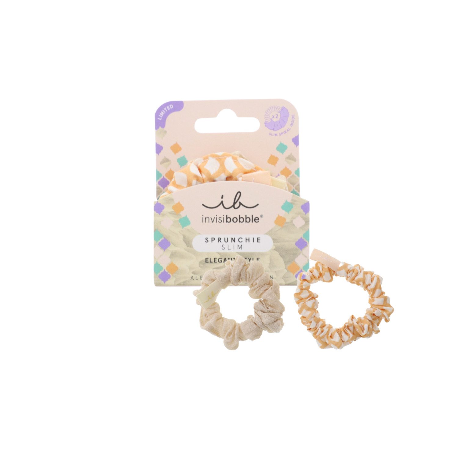 invisibobble Spiral-Haargummi invisibobble Sprunchie Slim Alegria Rooting for You Haargummi Beige Ap
