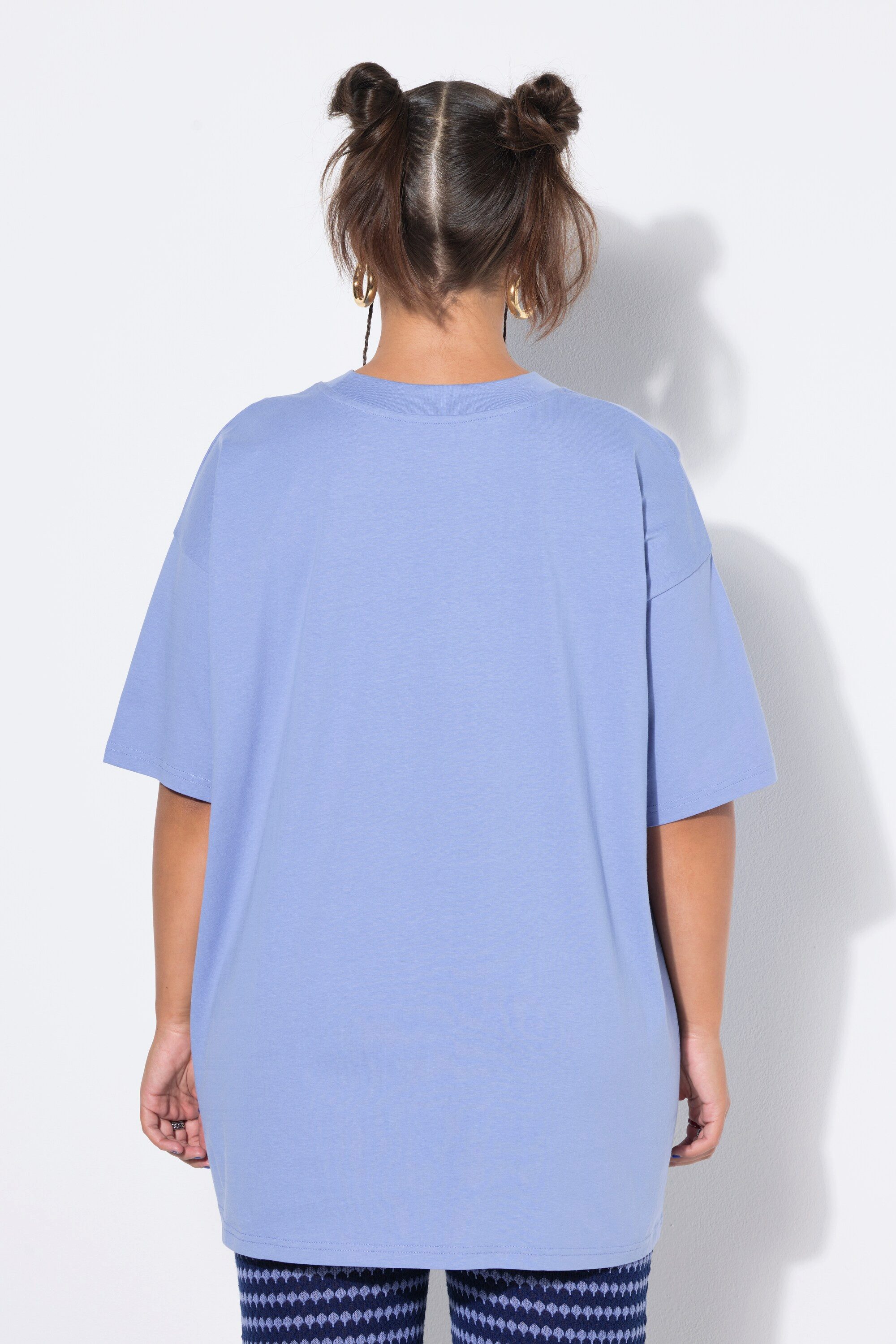 Studio Untold T-Shirt T-Shirt oversized Saumpatch Halbarm