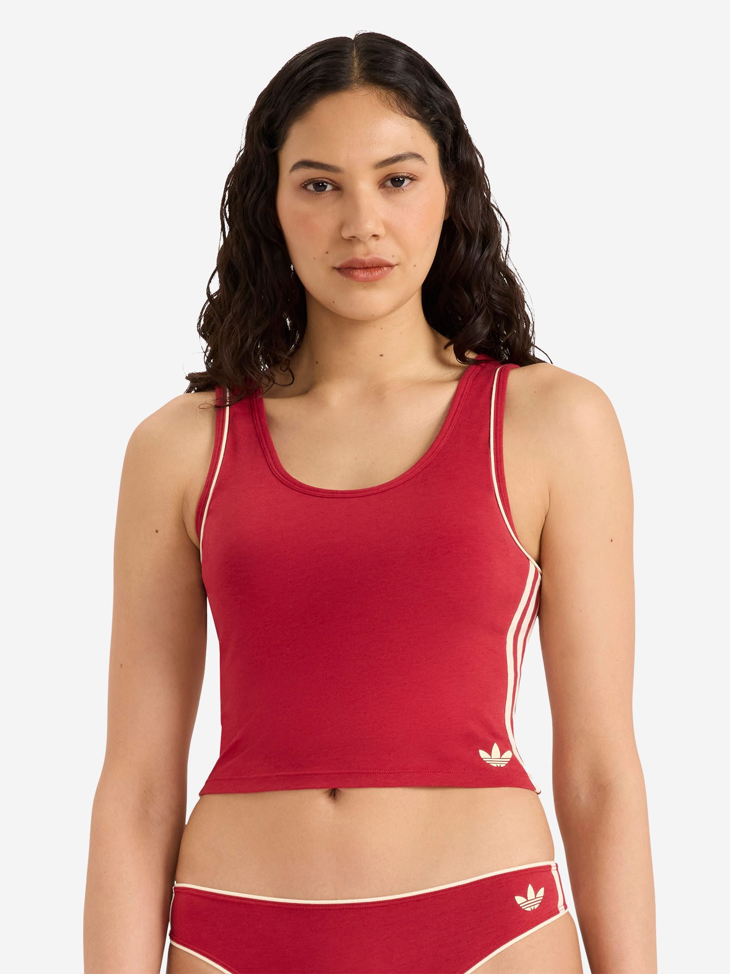 adidas Originals Crop-Top Originals Adicolor Comfort Flex Cotton Bauchtop, Cropped Shirt, Kurz Top