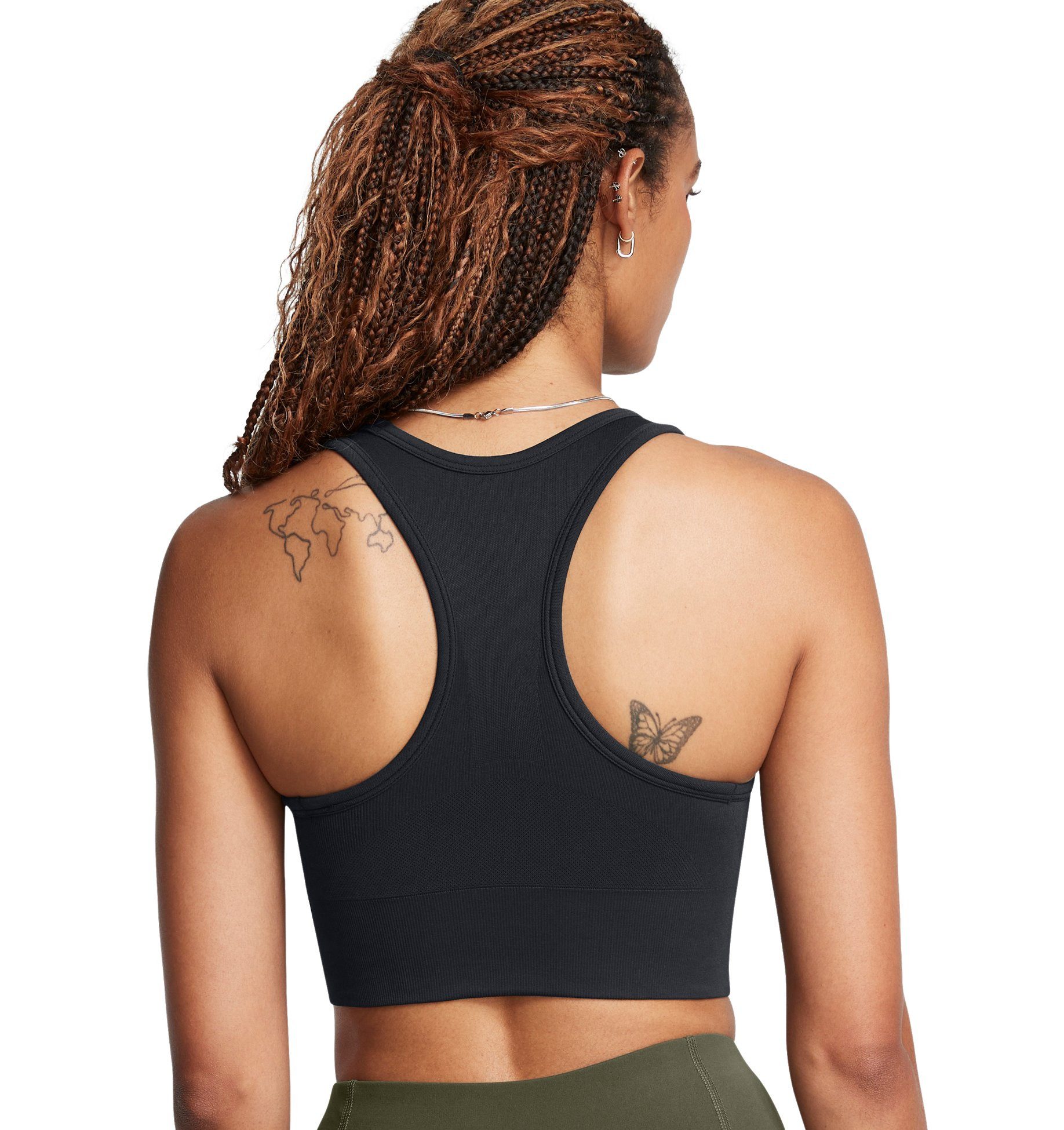 Under Armour® Sport-BH VANISH SEAMLESS MID BRA nahtloses Design, mit Elasthan-Anteil, leichtes Material
