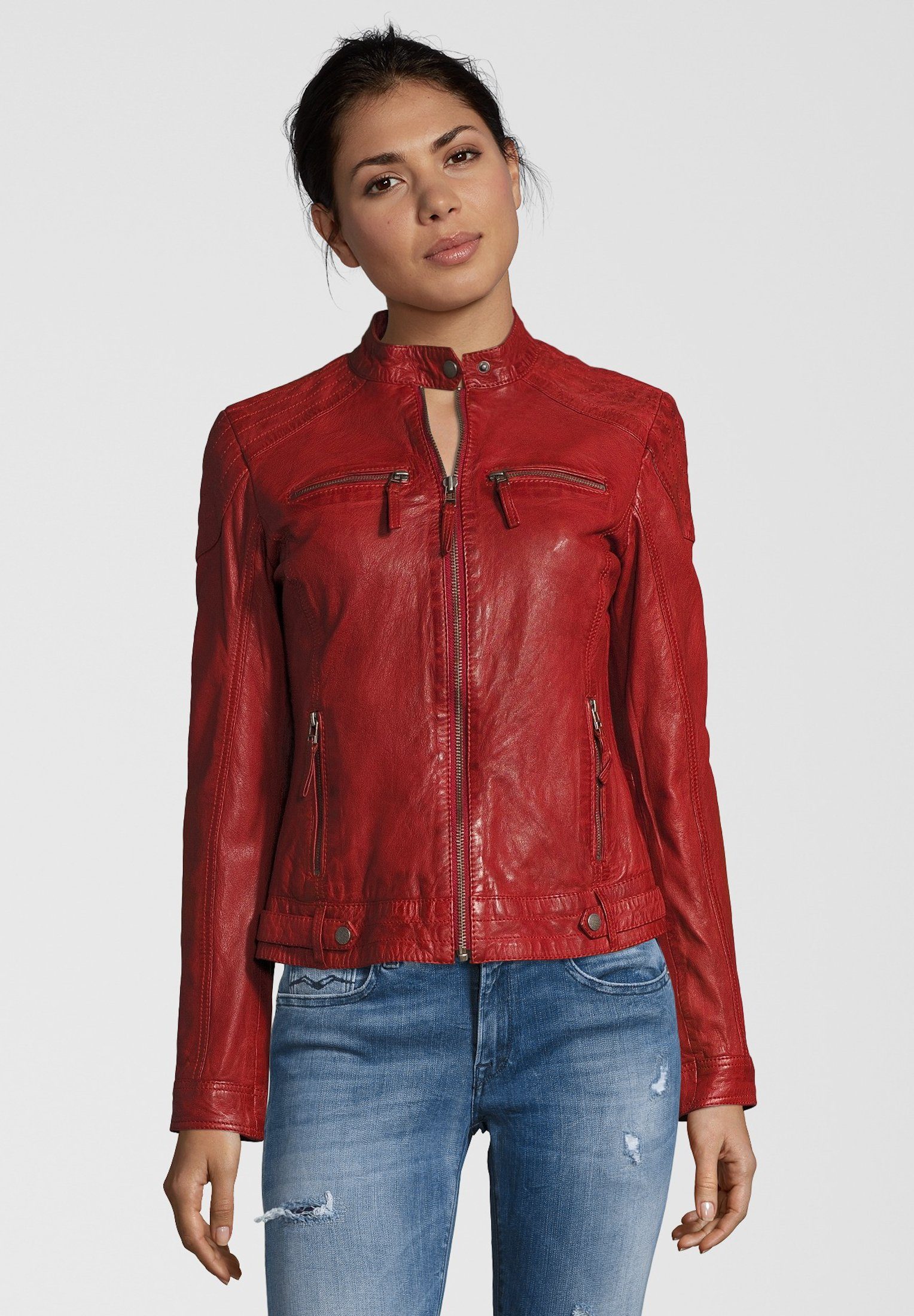 Rote Lederjacken für Damen online kaufen | OTTO