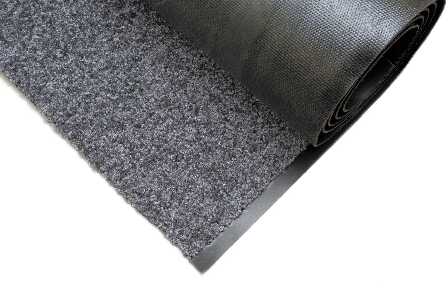 Primaflor-Ideen in Textil Läufer Schmutzfangläufer CLEAN, Made in Belgium, rechteckig, Höhe: 9 mm, Schmutzfangmatte, Uni Farben, strapazierfähig, rutschhemmend, waschbar