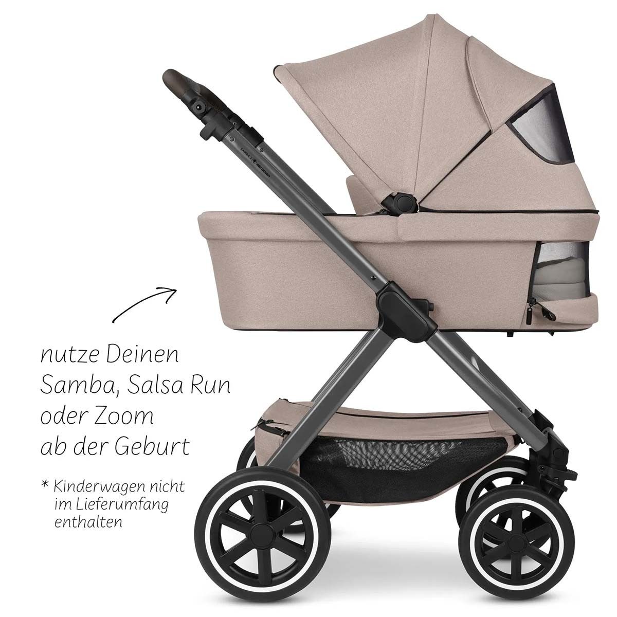 ABC Design Babywanne Babywanne für Samba / Salsa Run / Zoom, Farbe: Camel