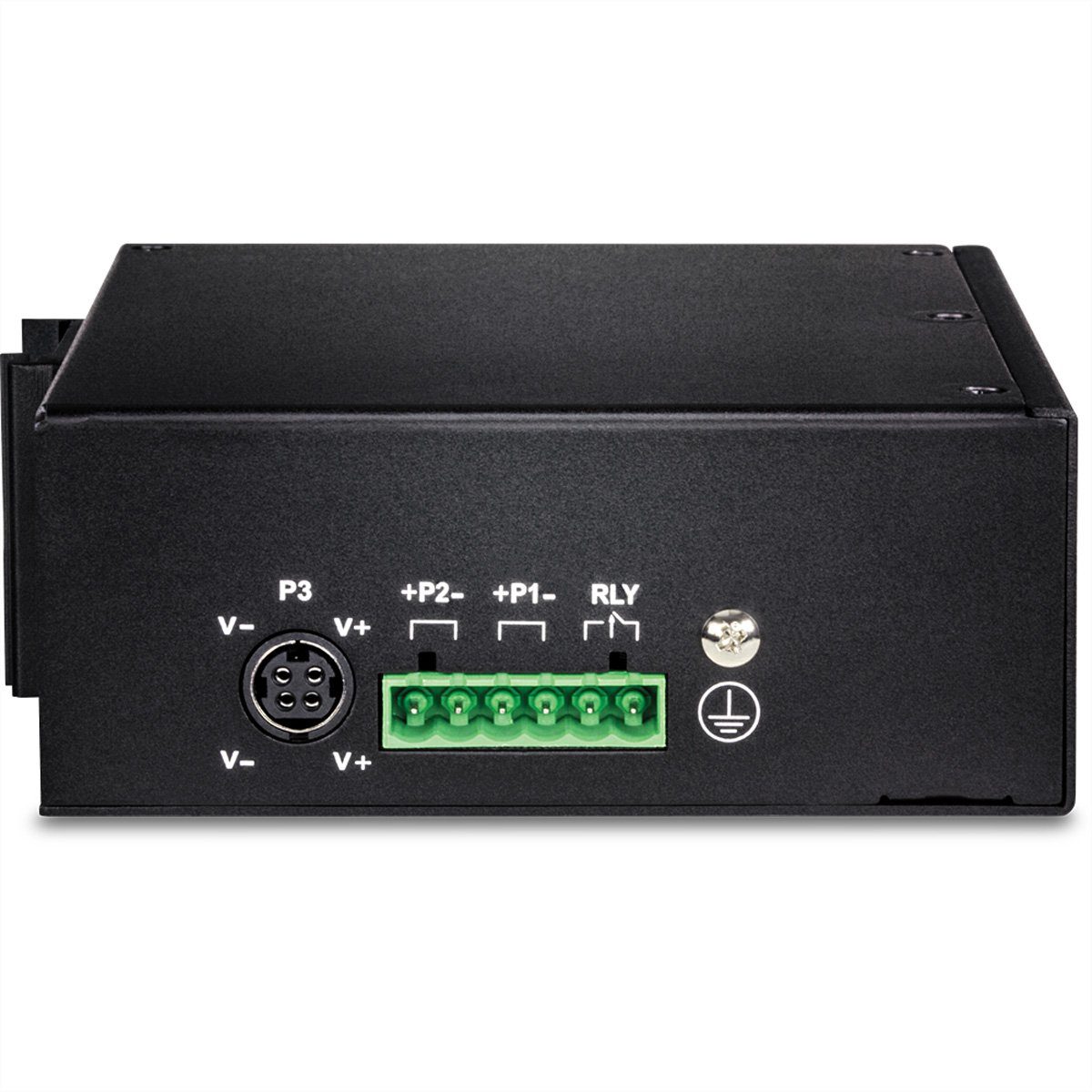 Industrial TI-PG160 16-Port Trendnet DIN-Rail Gigabit Switch Netzwerk-Switch PoE+