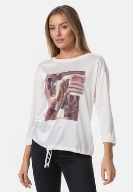 Decay Langarmshirt mit tollem Frontprint