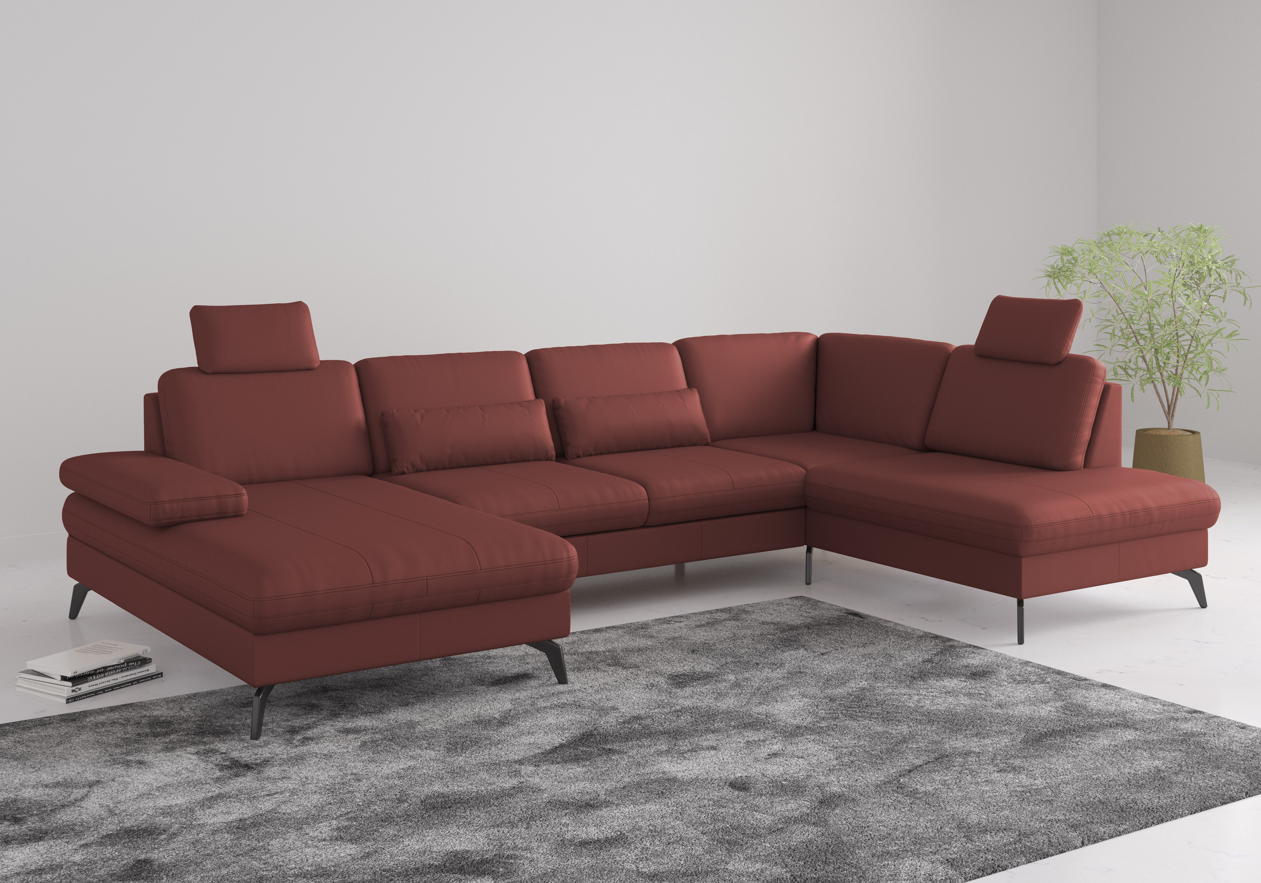 sit&more Wohnlandschaft Morris Jubi, wahlweise mit Armteilverstellung, Bettfunktion & Bettkasten