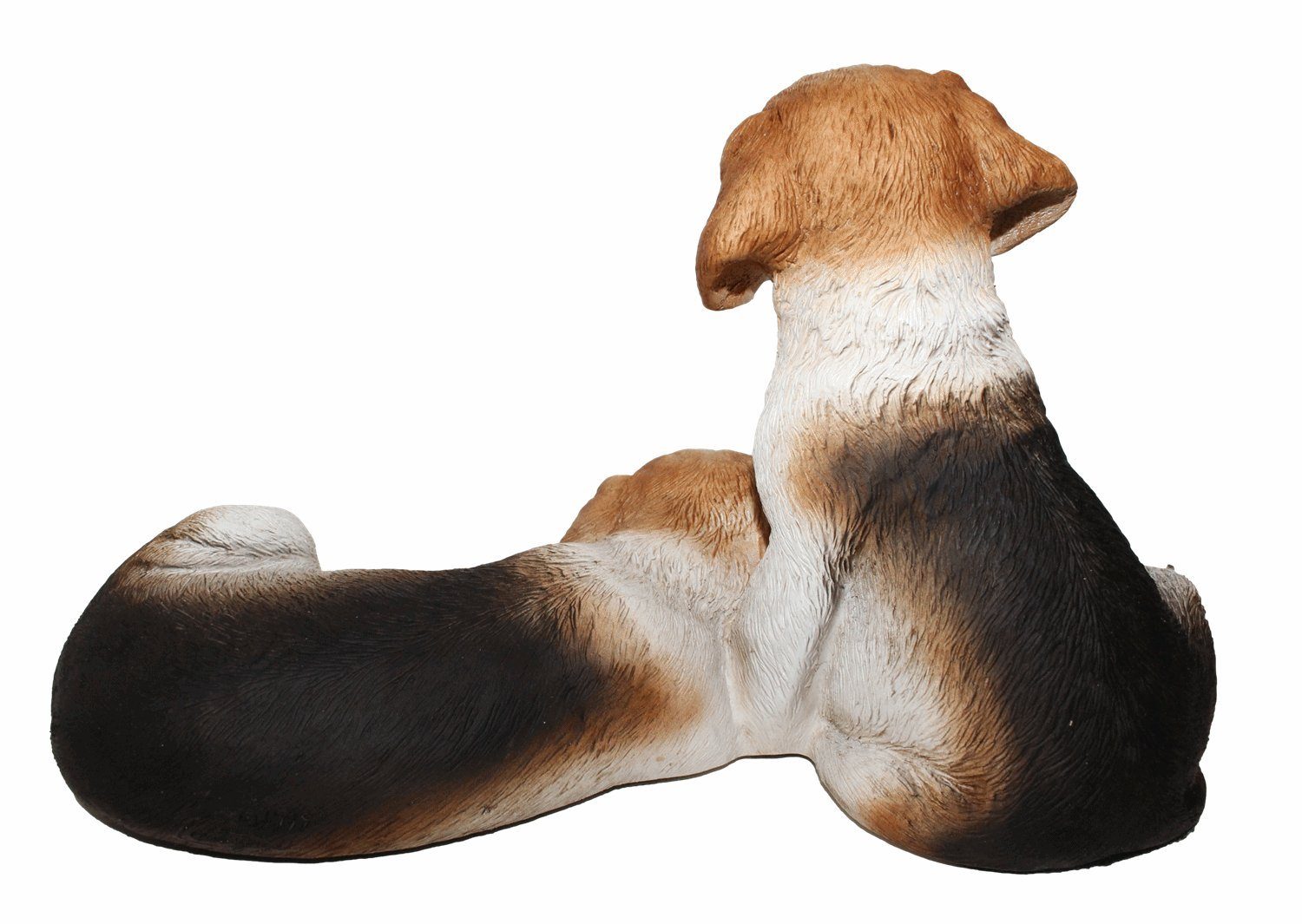 aus Figur Hund Welpen Hundefigur Tierfigur 20 Beagle H cm Kollektion Castagna Hundewelpen Deko Castagna britische Resin