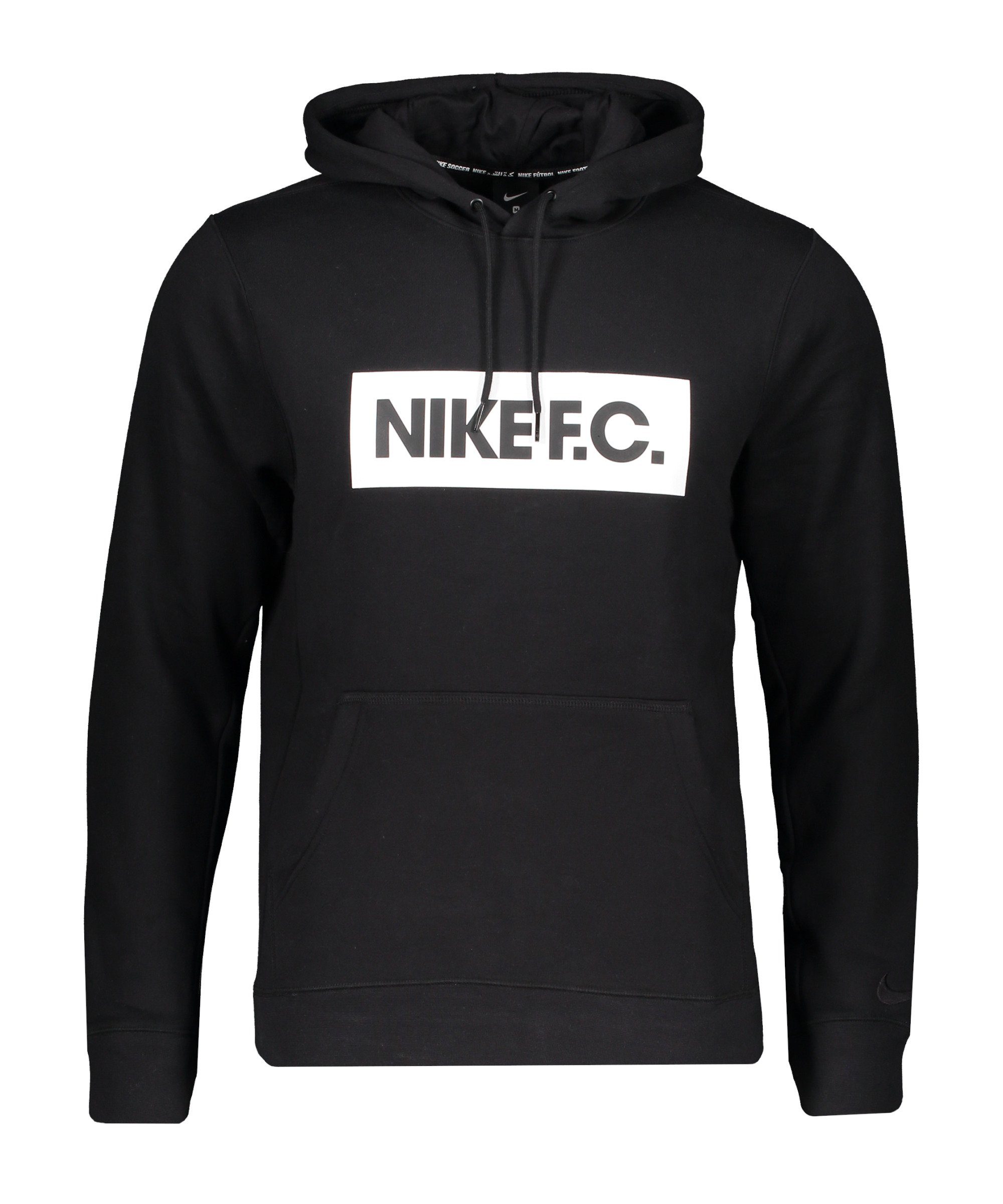 Nike Sportswear Sweatshirt F.C. Fleece Hoody schwarz
