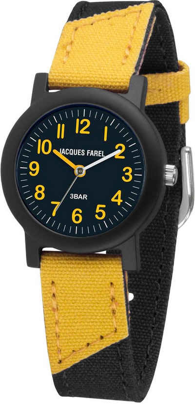 Jacques Farel Quarzuhr ORG 1470, Armbanduhr, Kinderuhr, ideal auch als Geschenk