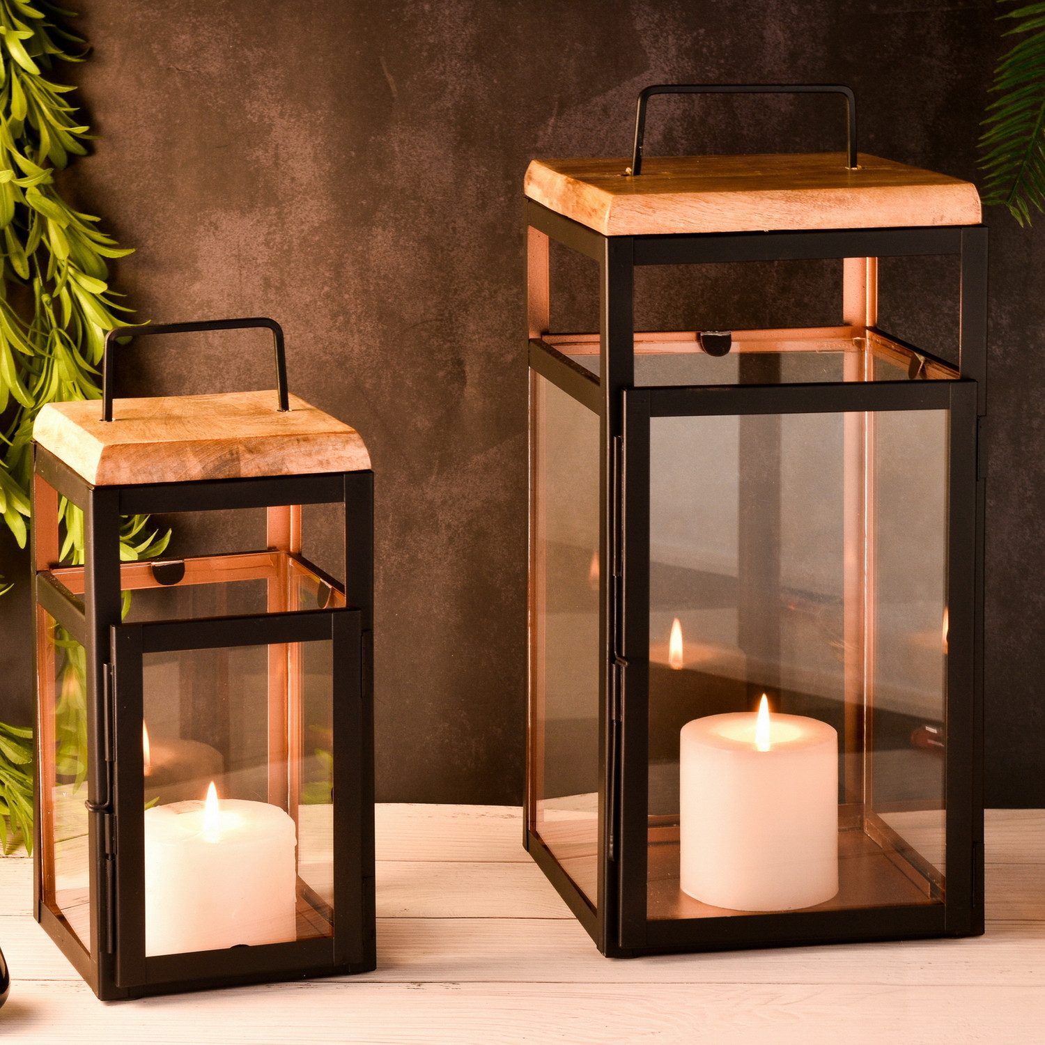 Marrakesch Orient & Mediterran Interior Kerzenlaterne 2er Set Skandinavisch günstig online kaufen