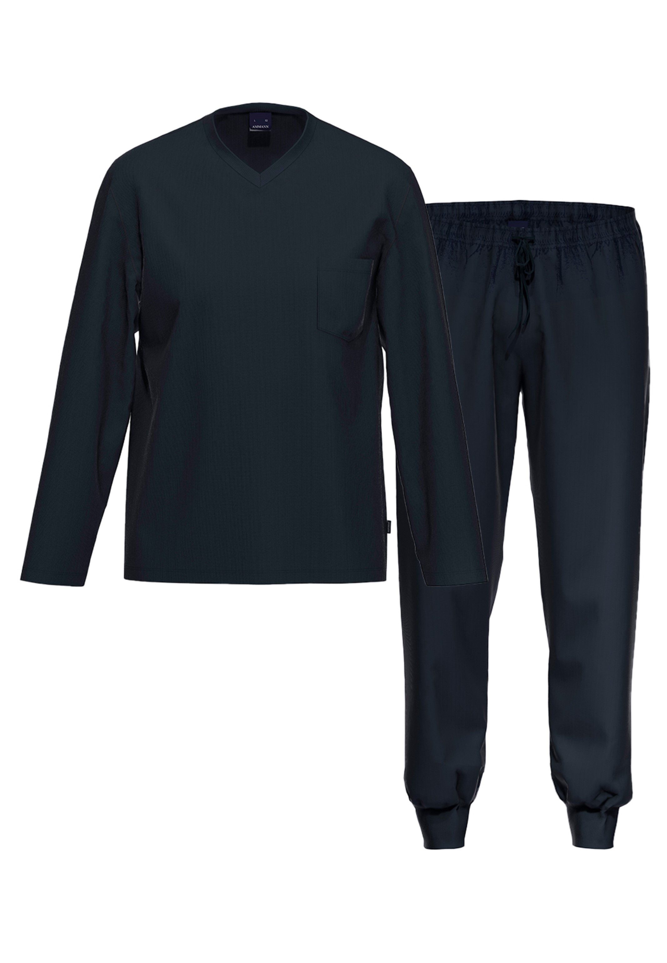 Ammann Pyjama Organic Cotton (Set, 2 tlg) Schlafanzug - Baumwolle - Aus 100 günstig online kaufen