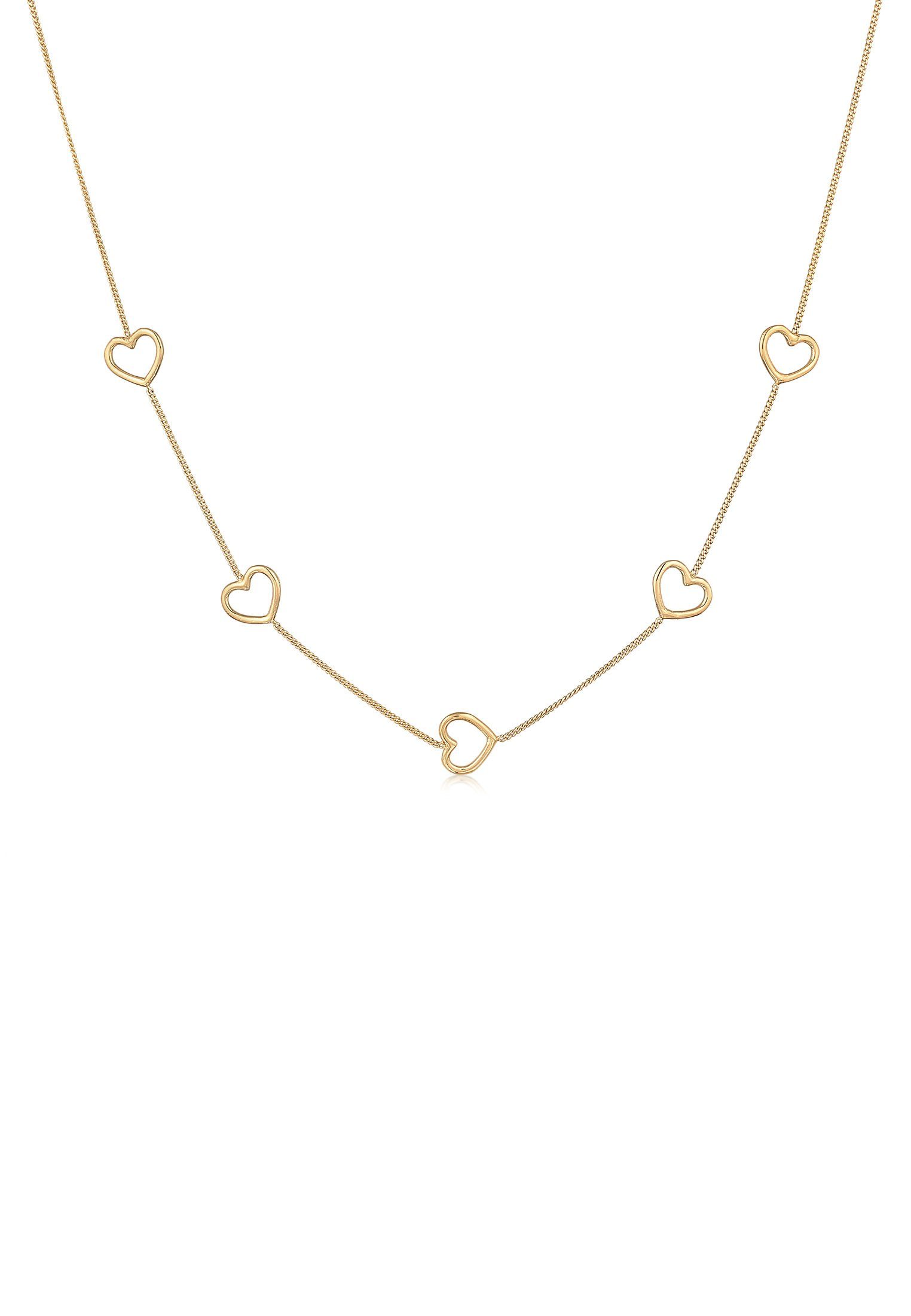 Elli Kette mit Anhänger Herz Liebe günstig online kaufen