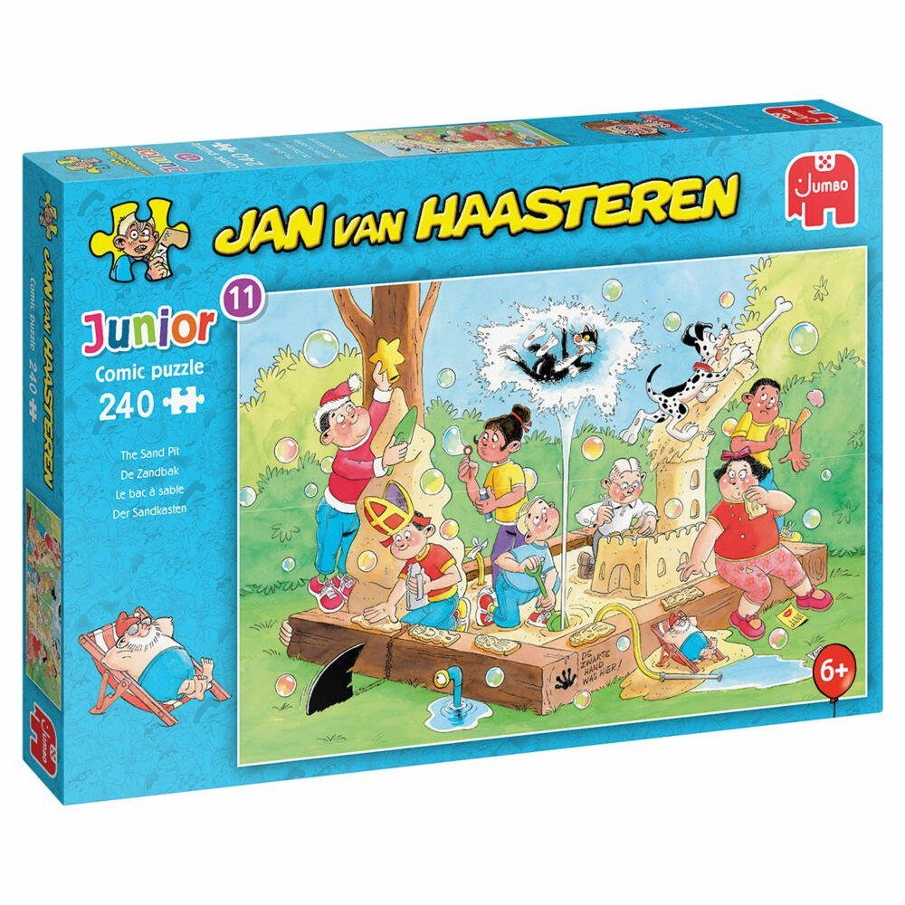 Jumbo Spiele Puzzle Jan van Haasteren Junior - Sandkasten 240 Teile, 240 Puzzleteile