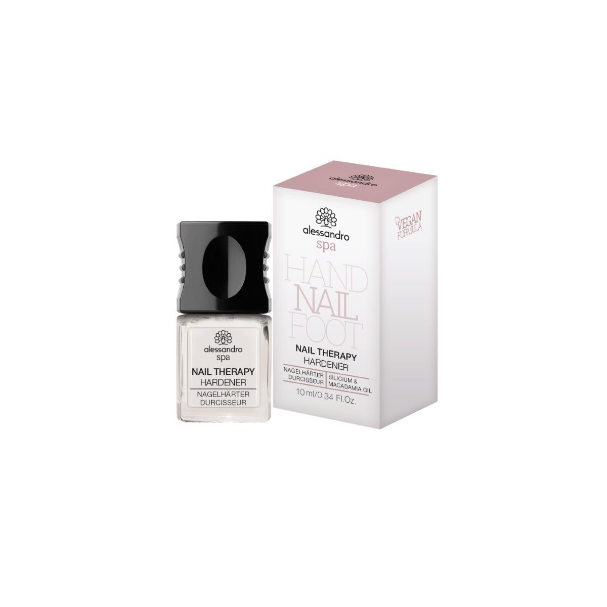 alessandro international Nagellack Alessandro Spa Nail Therapy Hardener 10 ml, Wirksamer Nagelhärter