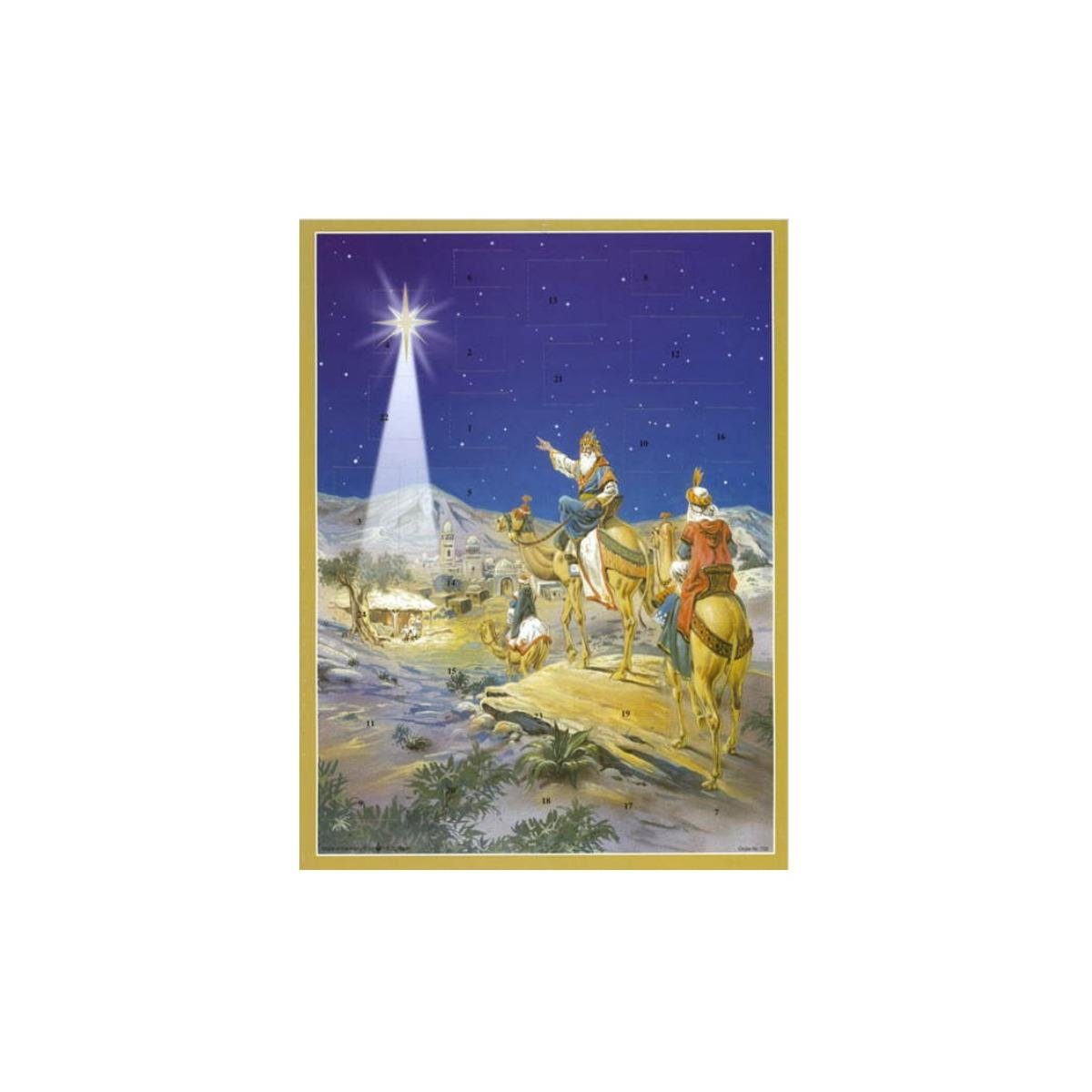 Richard Sellmer Verlag Adventskalender 40059 - Mini-Adventskalender - Stern von Bethlehem