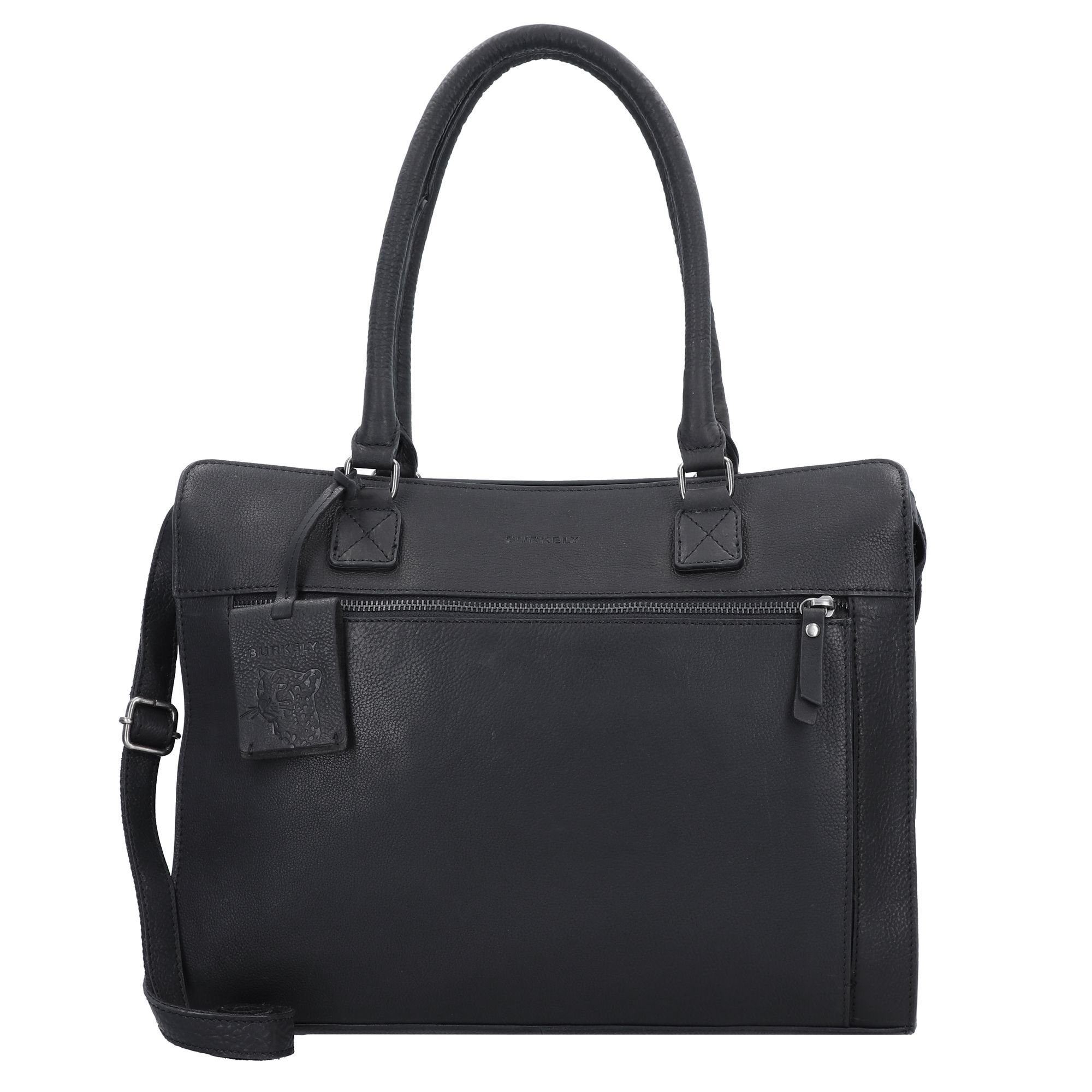 Burkely Schultertasche Antique Avery, Leder black