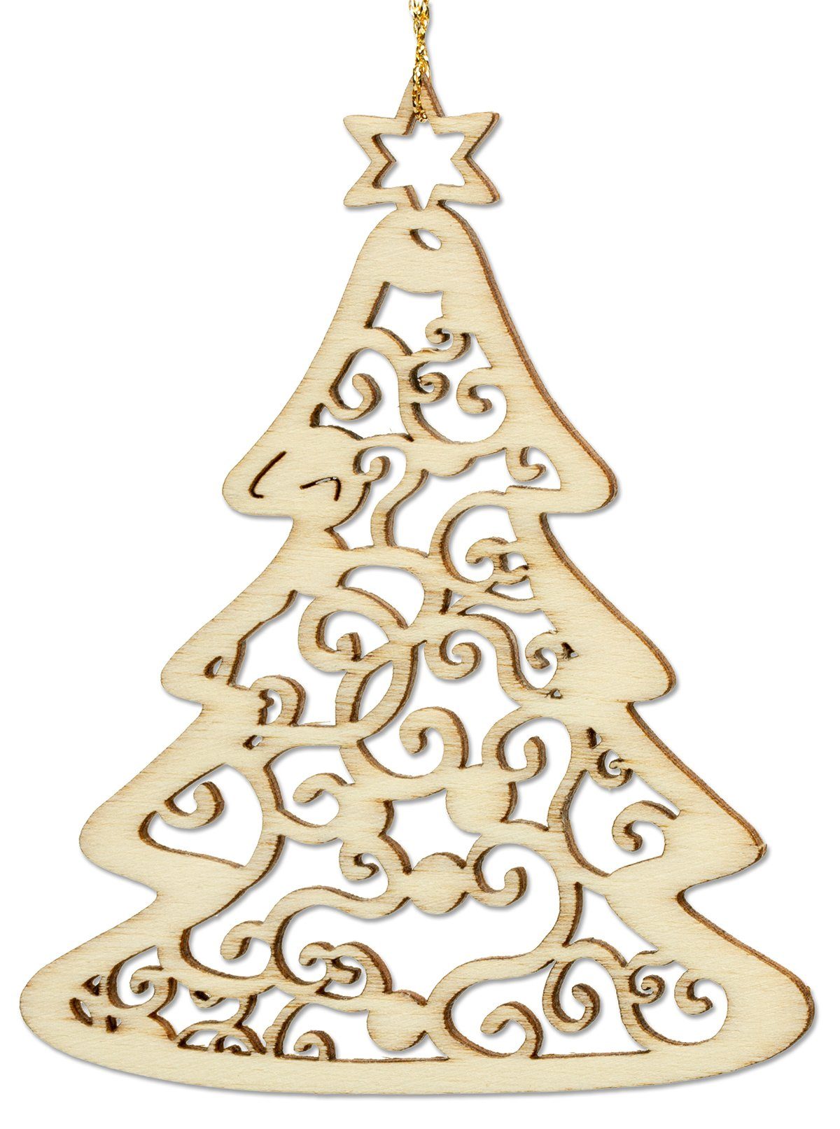 Holz H Weihnachtsbaum wählbar Ornament Traditionelle SIKORA 28 Filigrane Modelle BS-LS O1 aus Baum - Anhänger 8.9cm Christbaumschmuck