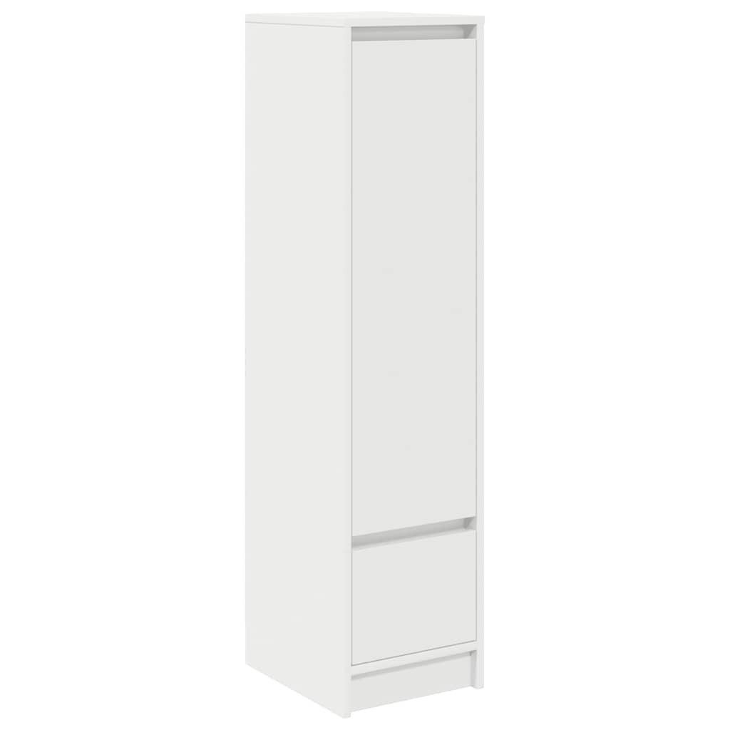vidaXL Highboard Highboard Weiß 29,5x34x119,5 cm Holzwerkstoff (1 St)