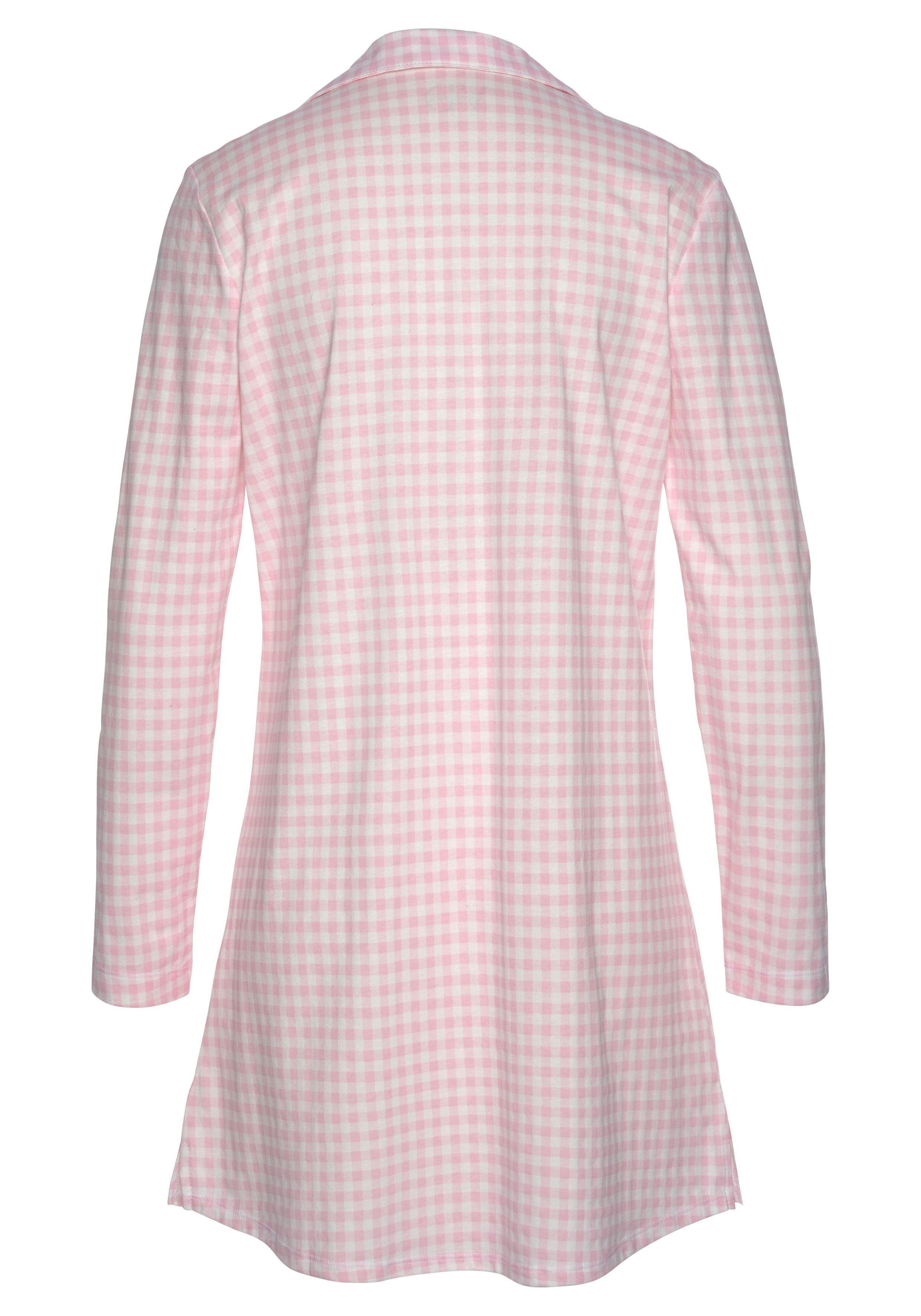 Vivance Dreams Nachthemd (1-teilig) mit feinem Karo-Muster