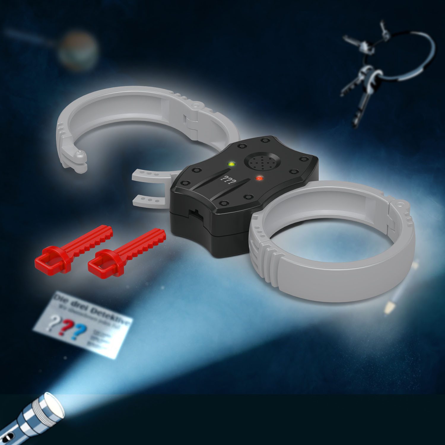 Kosmos Experimentierkasten Die drei ??? Alarm-Handschellen – Bild 4 von 5