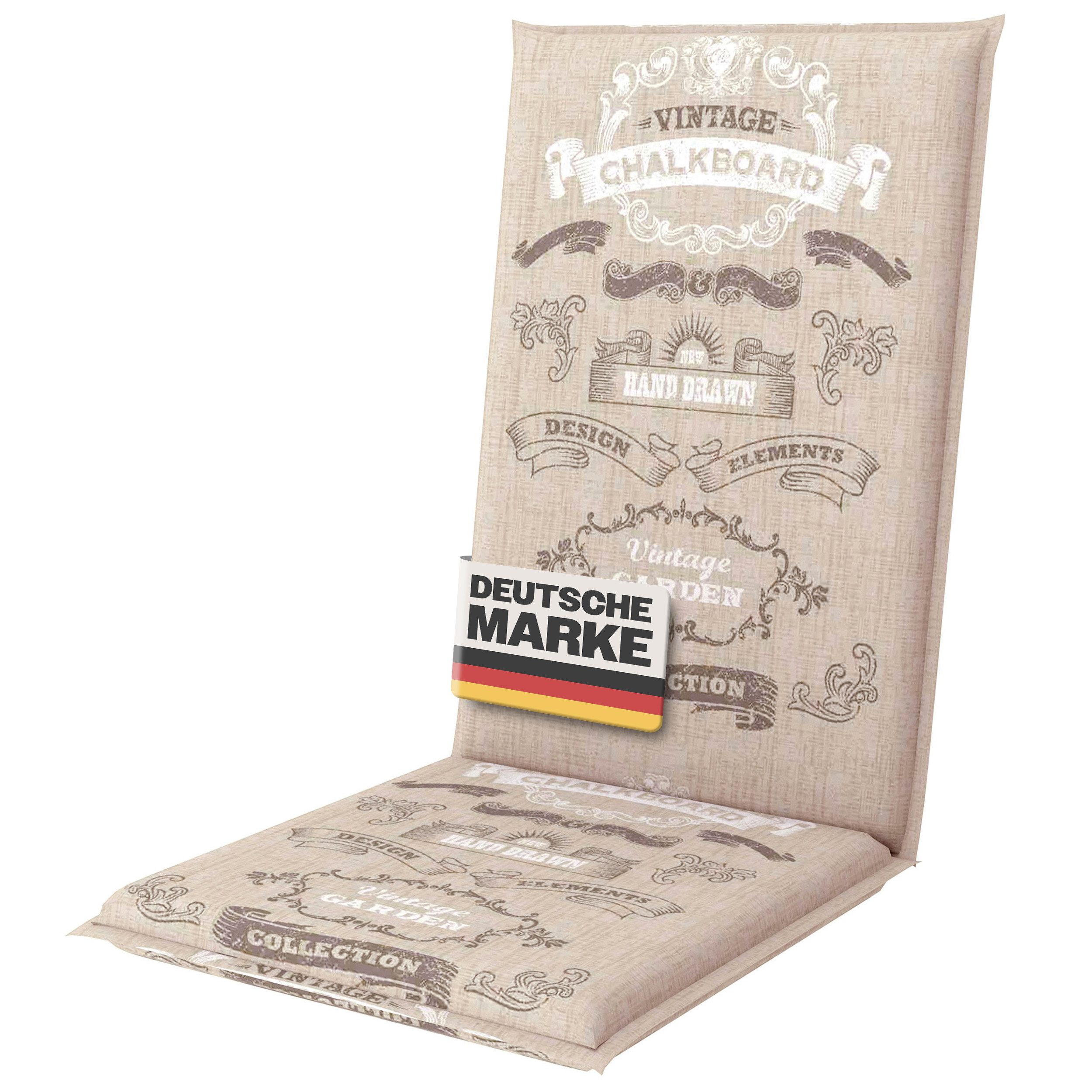 Gardissimo Hochlehnerauflage Hochlehnerauflage 6605 Gartenstuhl Auflagen günstig online kaufen