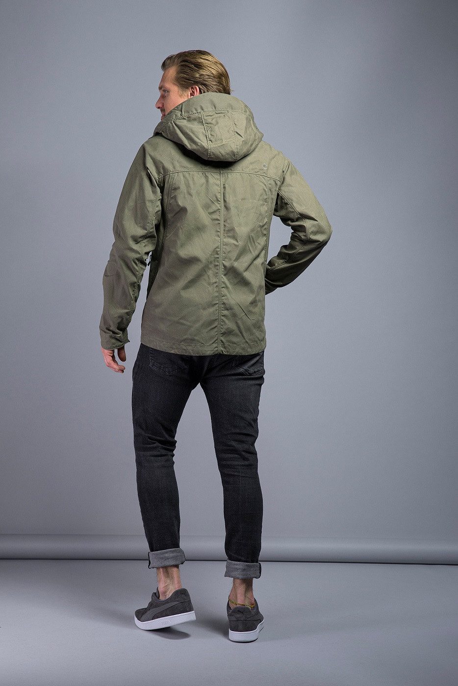 TATONKA® Funktionsjacke Übergangsjacke Jesper Hooded aus Baumwollmischgeweb günstig online kaufen