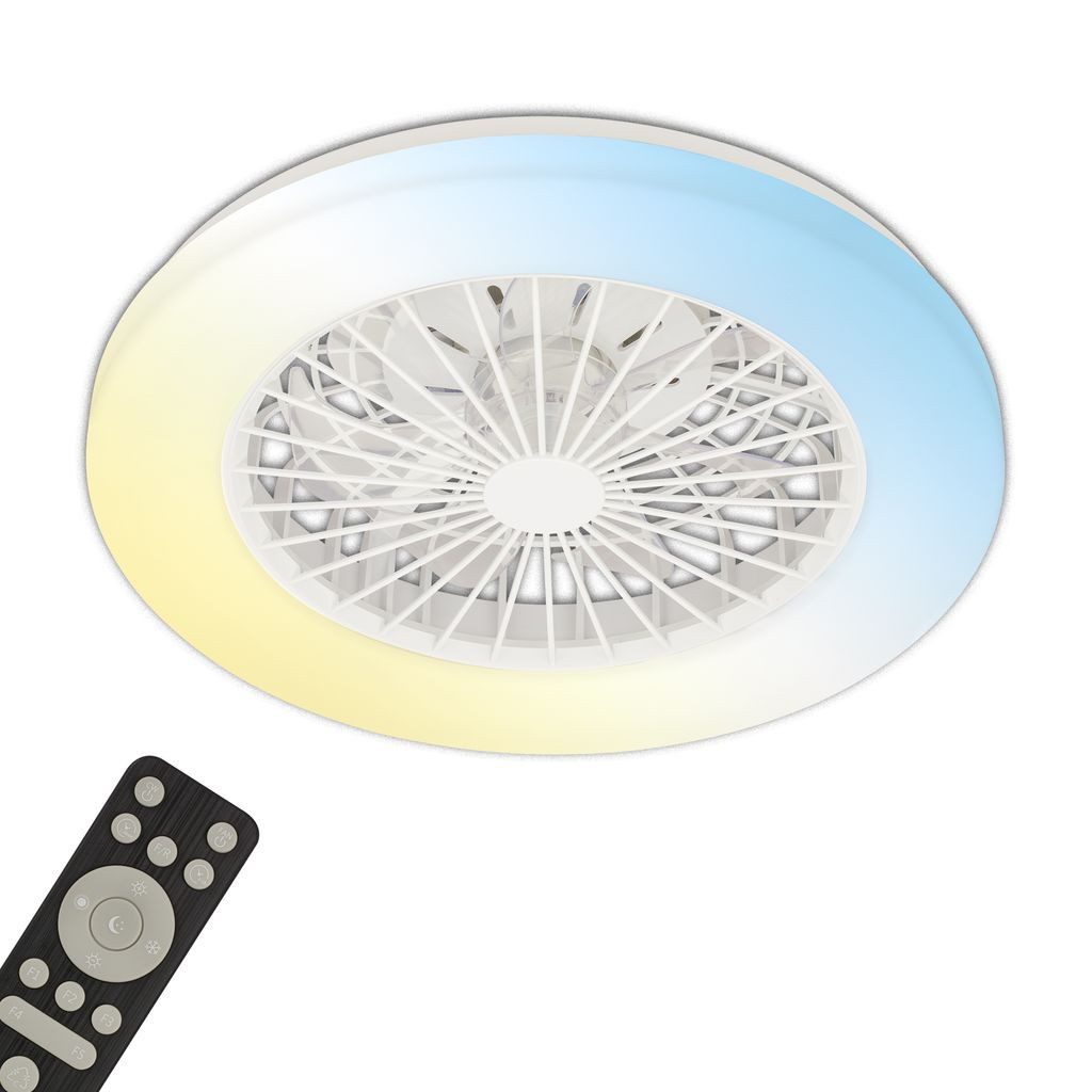 Briloner Leuchten LED Deckenleuchte Deckenventilator mit günstig online kaufen