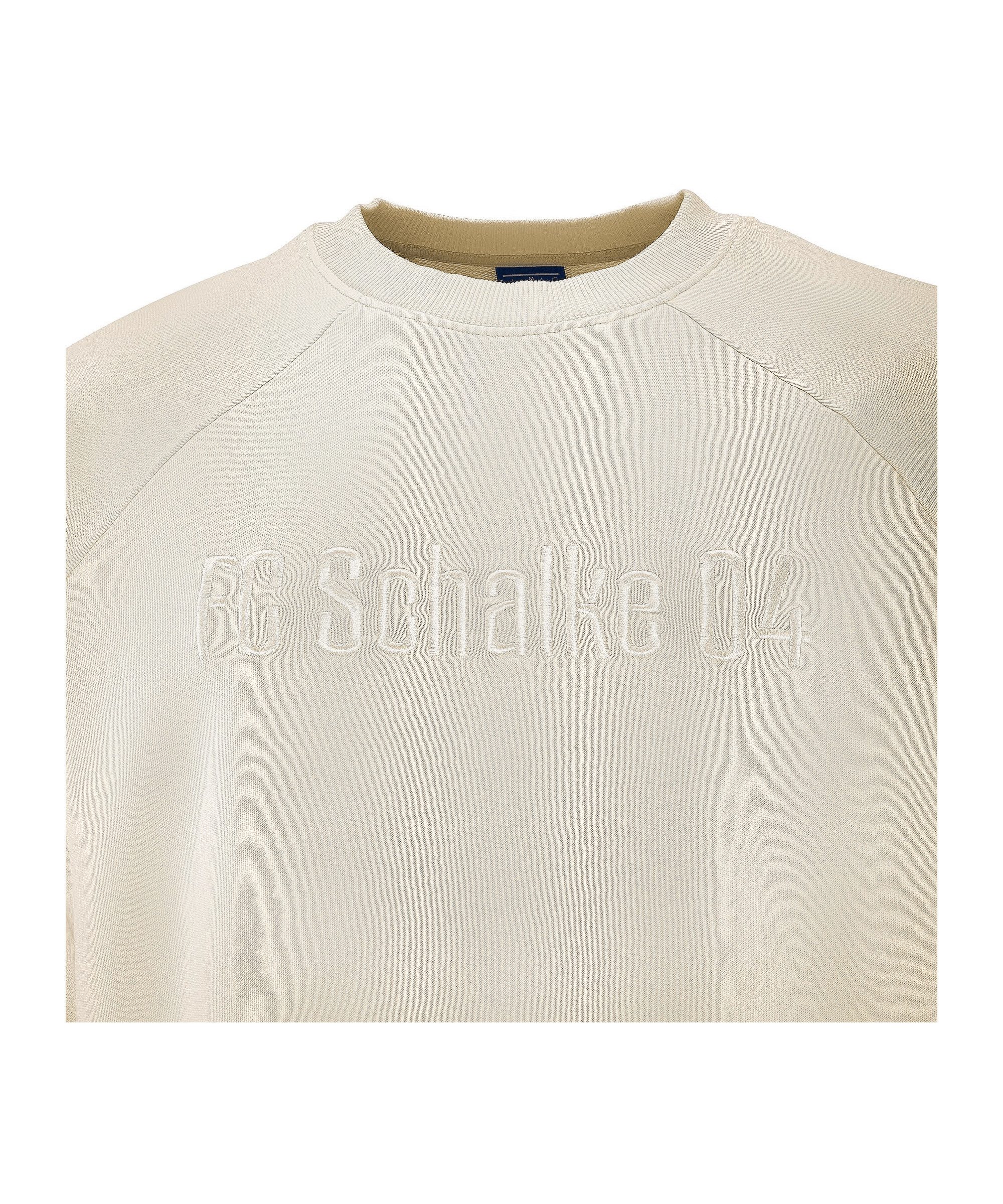 adidas Performance Sweatshirt adidas Performance FC Schalke 04 Sweatshirt Beige Polyester
