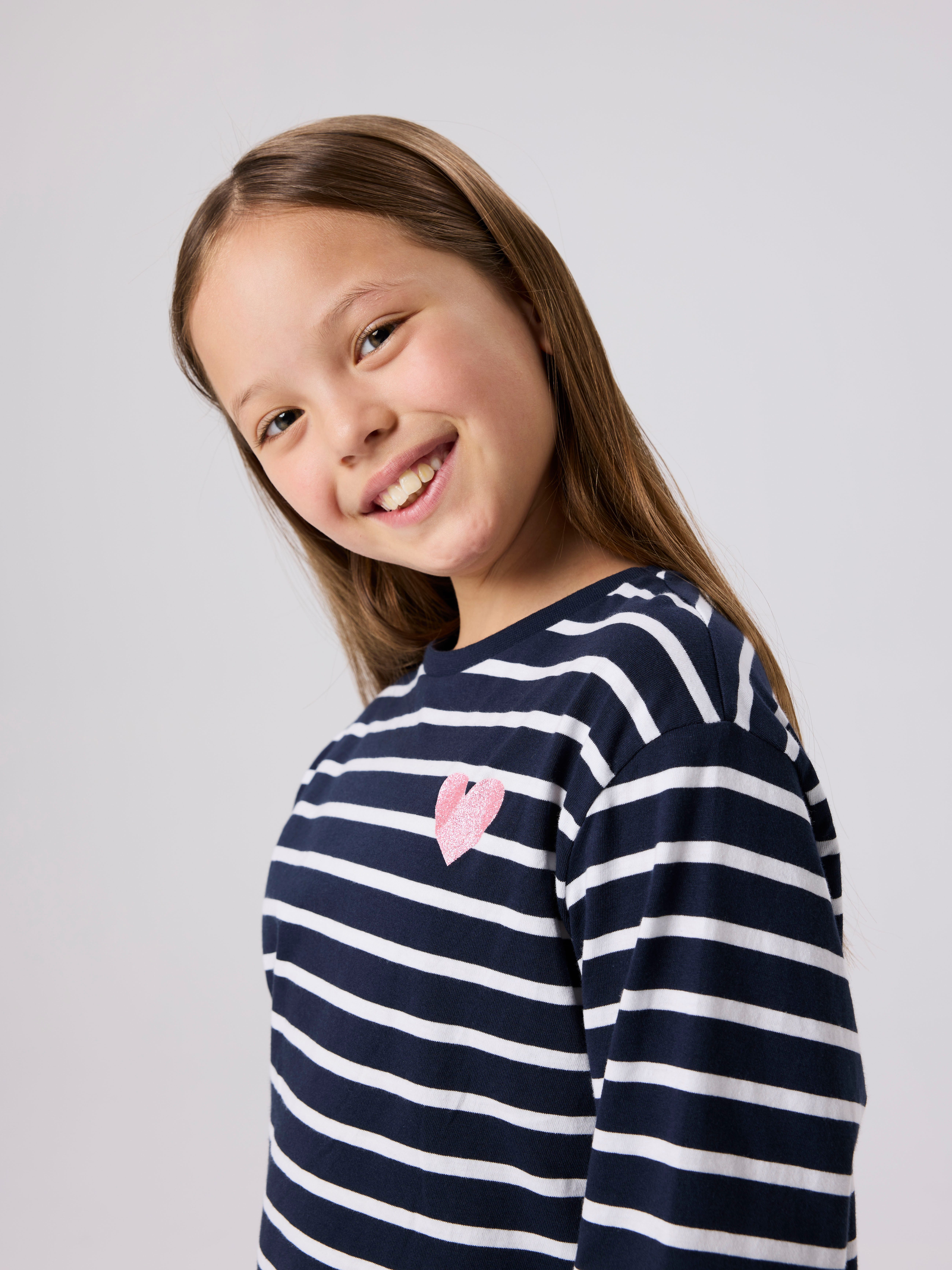 Name It Langarmshirt NKFTOVELINA 2P LS NREG TOP PB (Packung, 2-tlg)