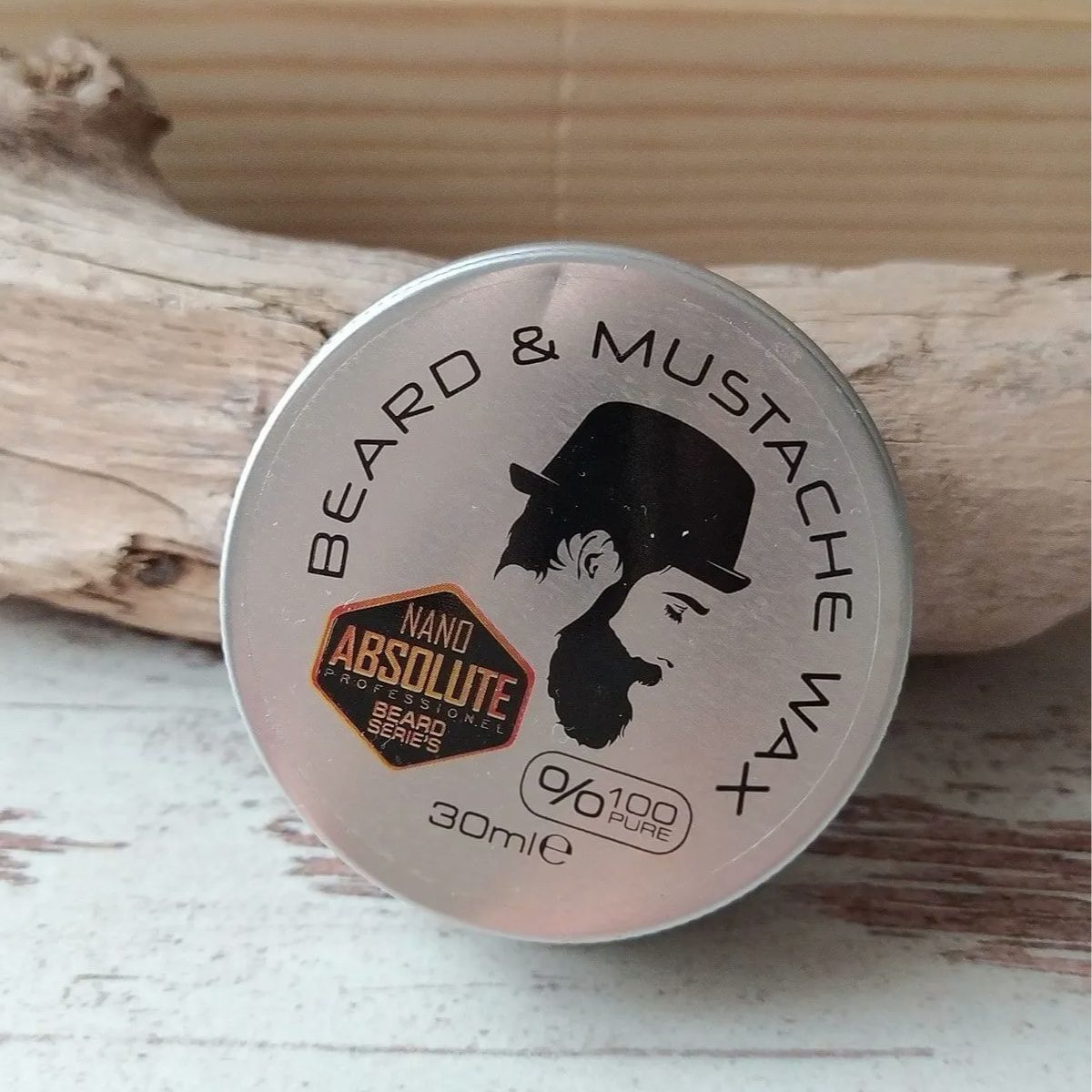 Nano Absolute Bartwachs Nano Absolute Beard & Mustache Wax Bartwachs Bartstyling 30ml, 1-tlg.