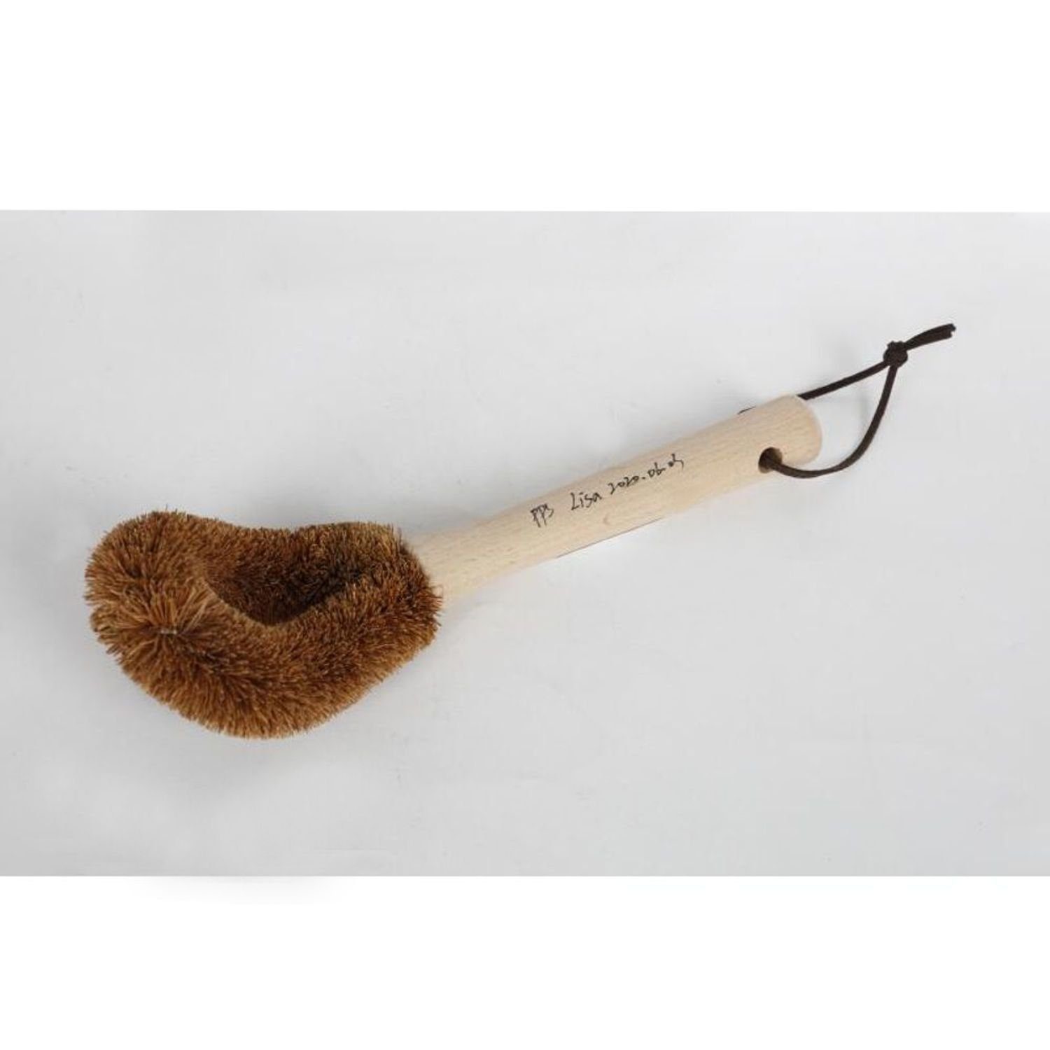 BURI Reinigungsbürste 12x Spülbürste 24x5cm Buchenholz mit Kokosborsten Geschirr spülen