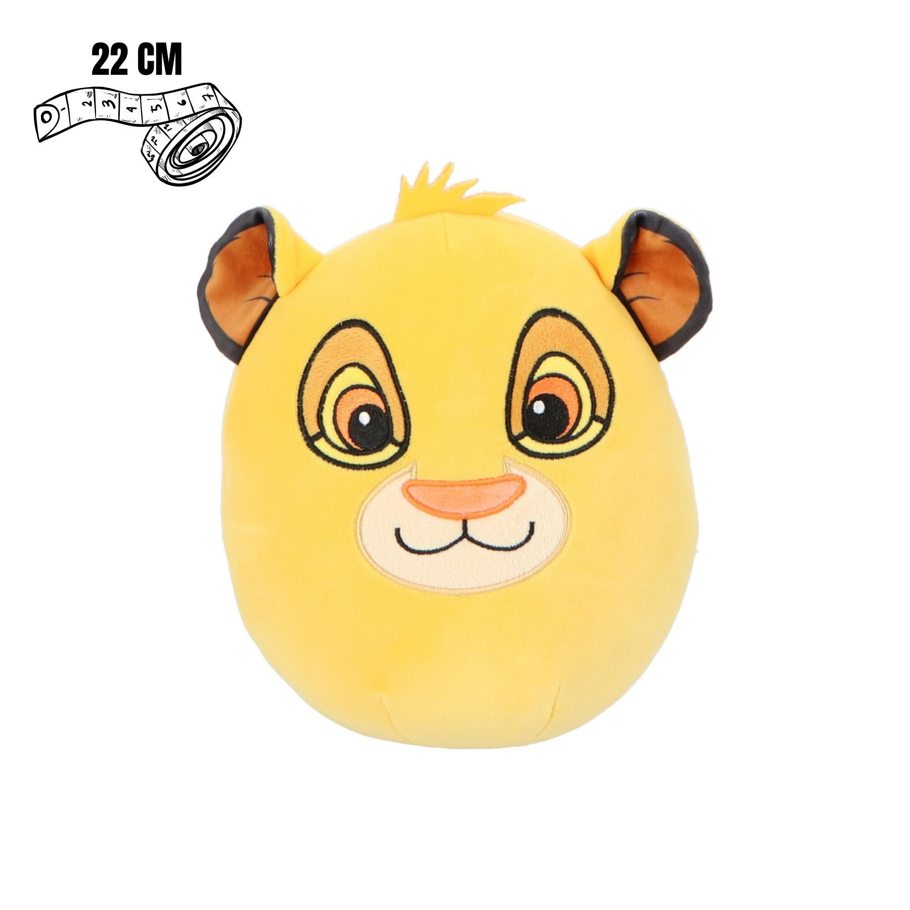 Disney Plüschfigur Lion King Simba Squishy 22 cm weiche Spielzeugfigur für Kinder