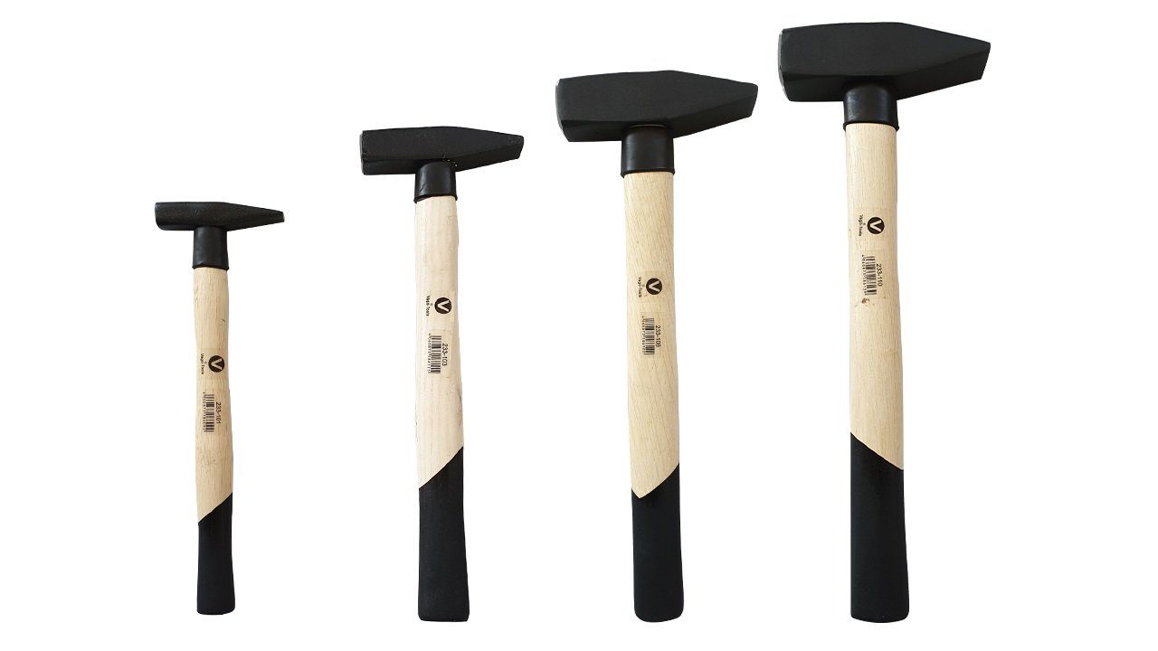 VaGo-Tools Hammer Set Schlosserhammer tlg 4 200/300/800/1000g Hammer