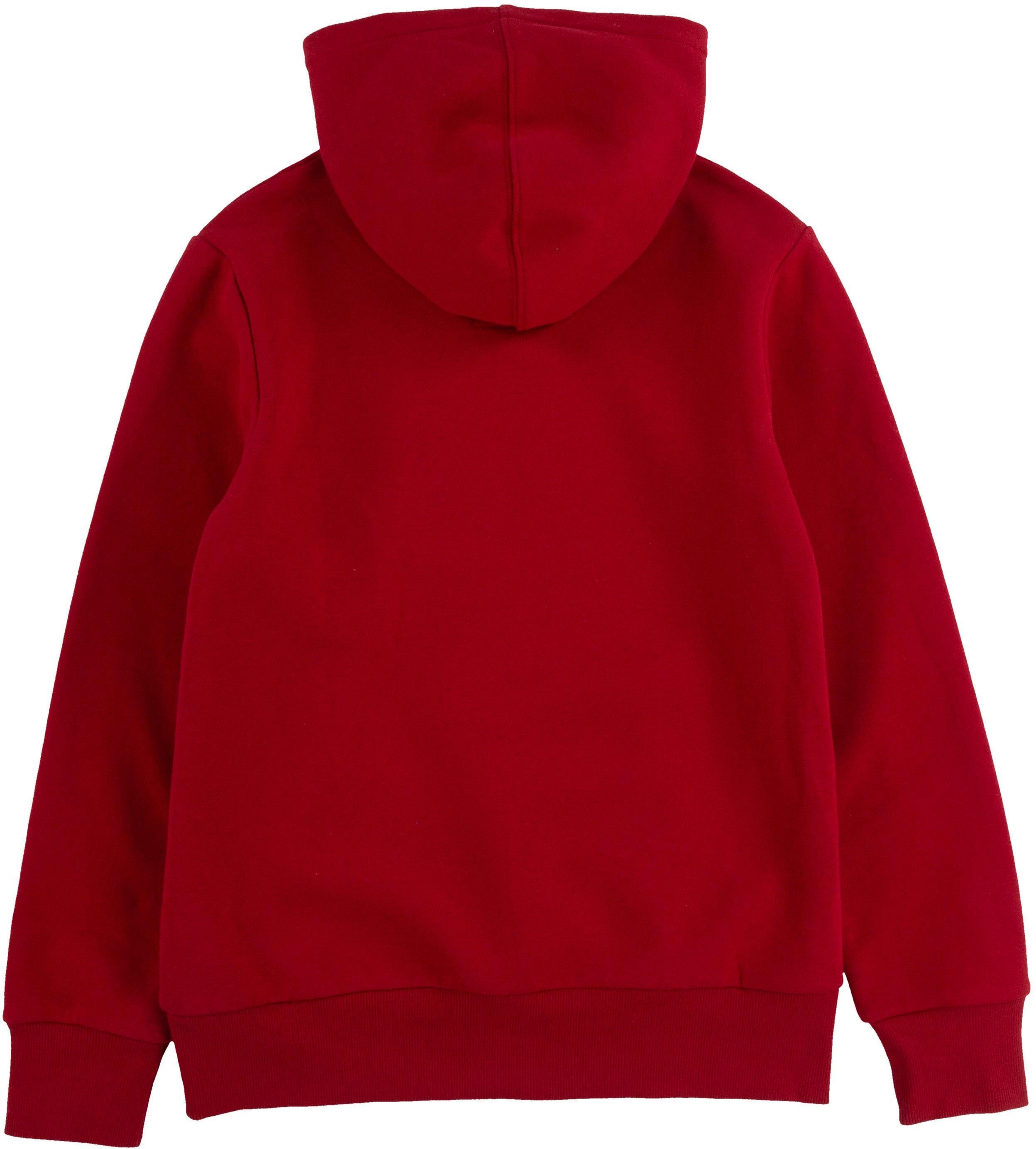 Levi's® Kids Kapuzensweatshirt HOODIE BATWING for BOYS red