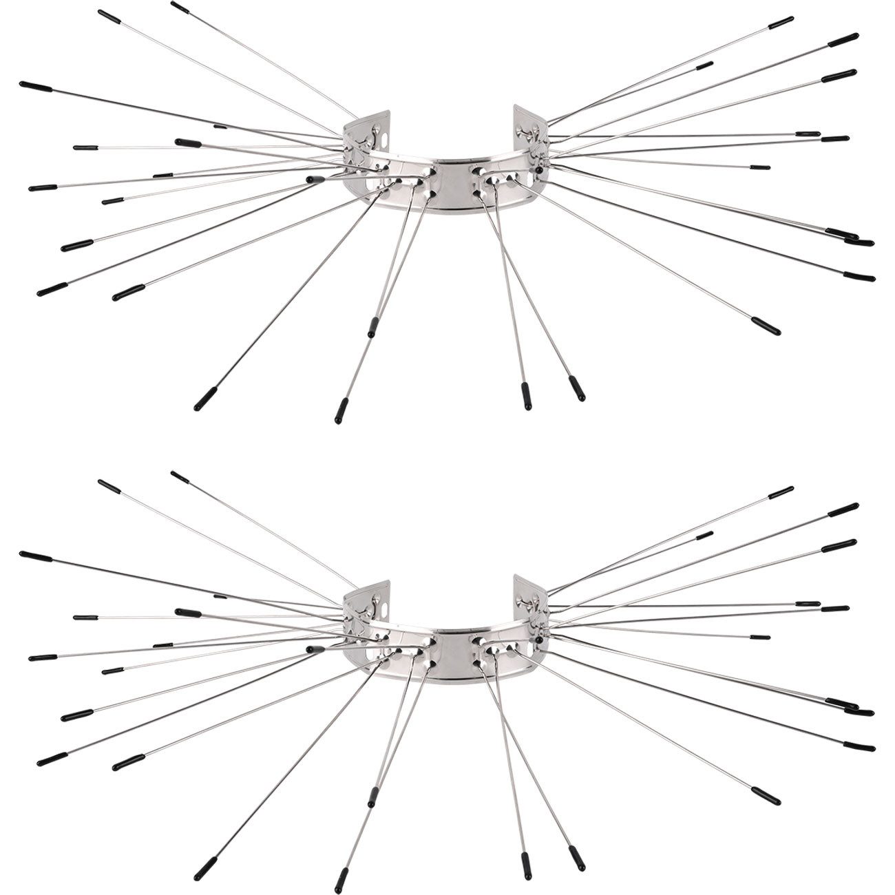 shop'n smile ideoon Marder-Abwehrgürtel Effektiver Marderabwehrgürtel Edelstahl Kletterschutz für 50 cm Umfang, 2-St., Stachellänge 15cm, Gürtel: 25 x 2cm, erwe – Bild 2 von 5
