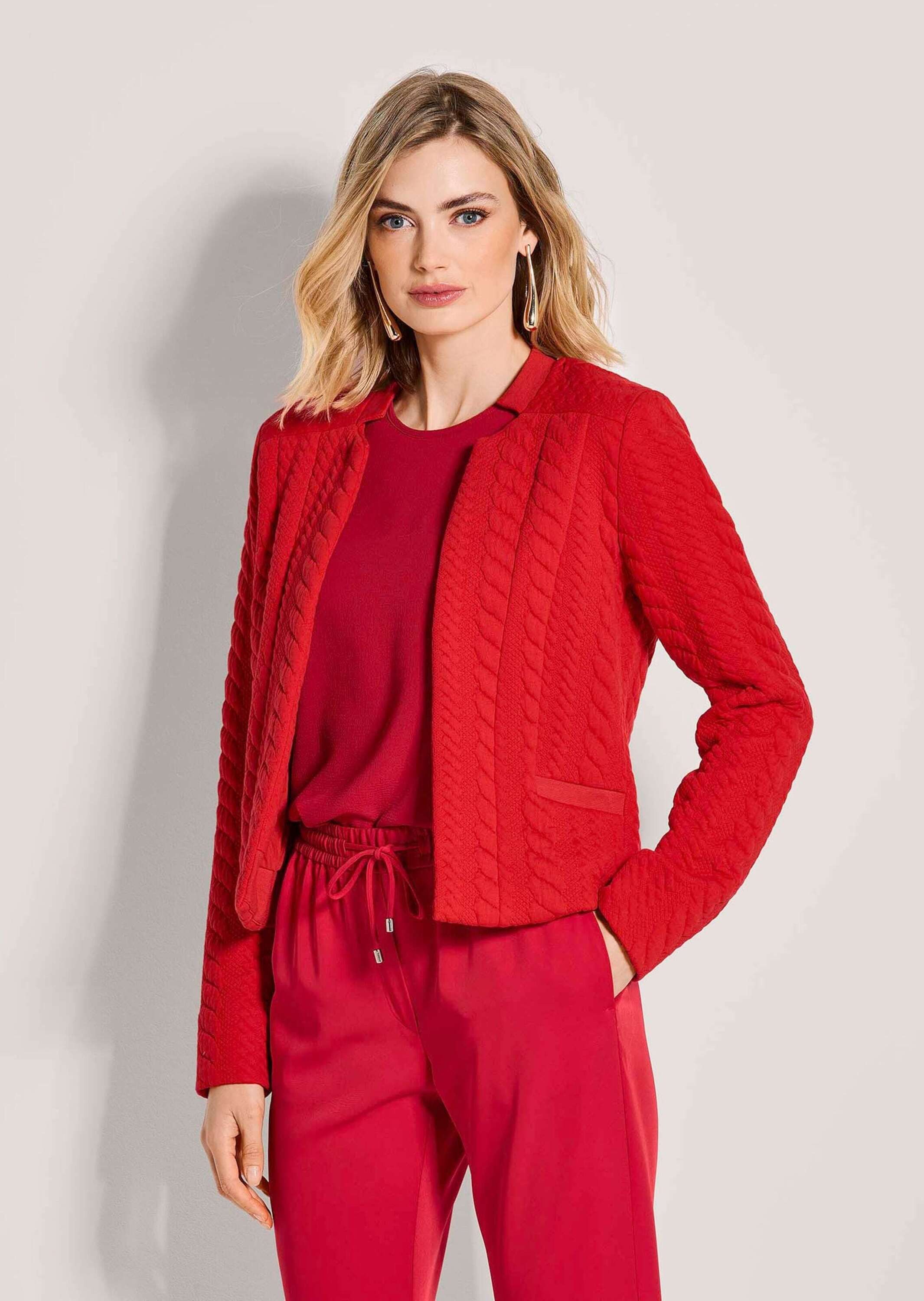 MADELEINE Kurzblazer Kurzer Jerseyblazer