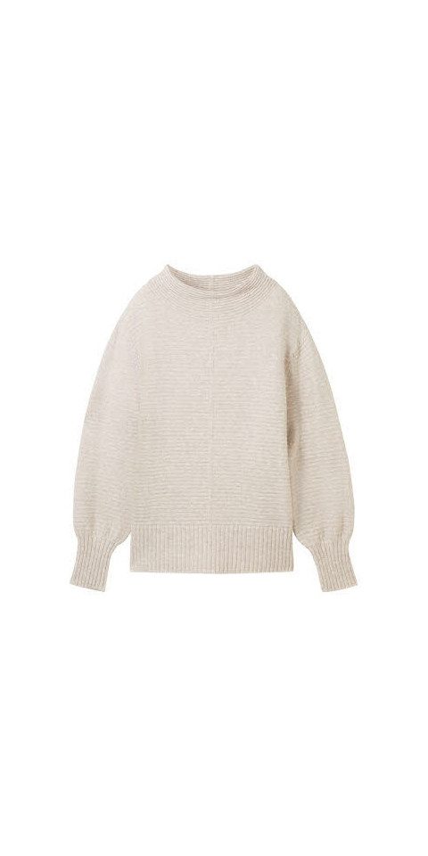 TOM TAILOR Rundhalspullover Pullover