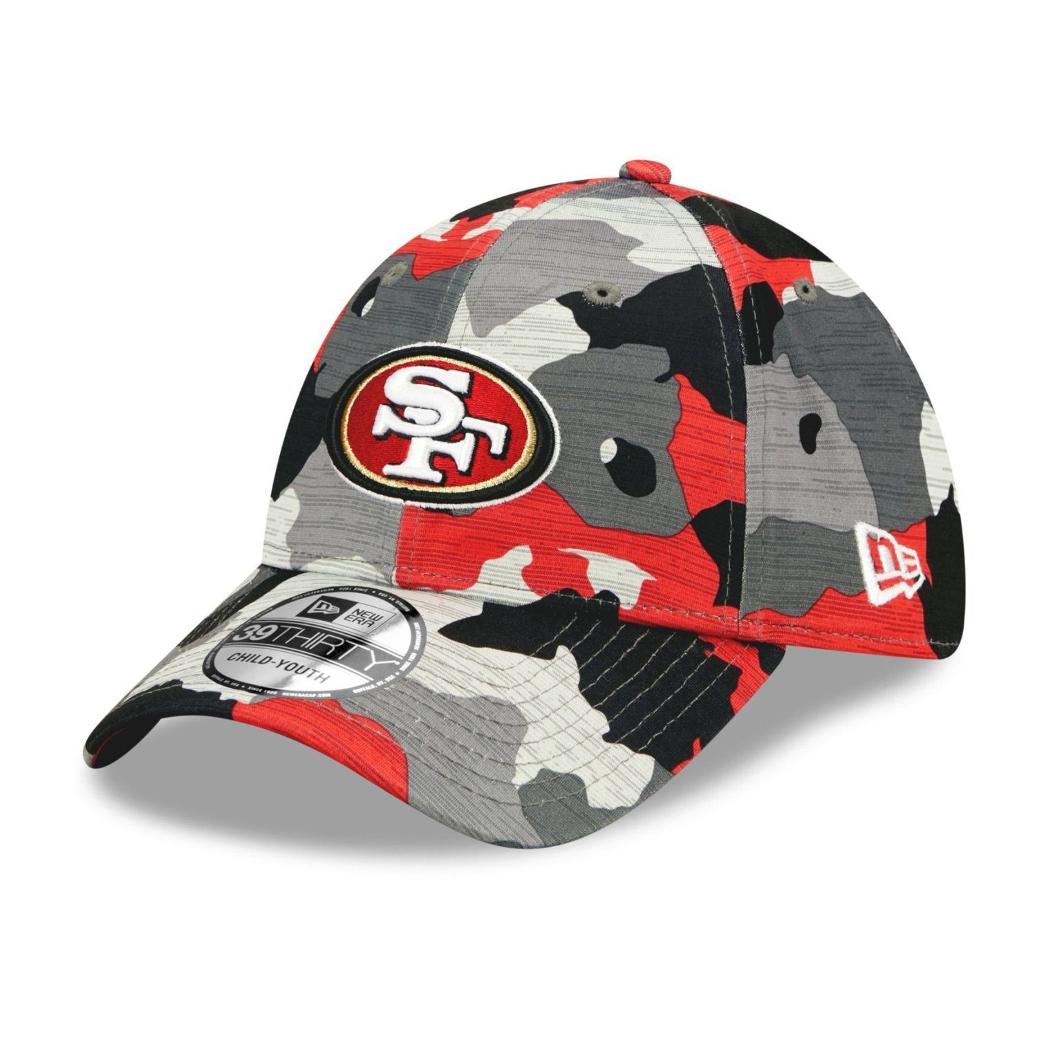 New Era Baseball Cap 39Thirty TRAINING San Francisco 49ers