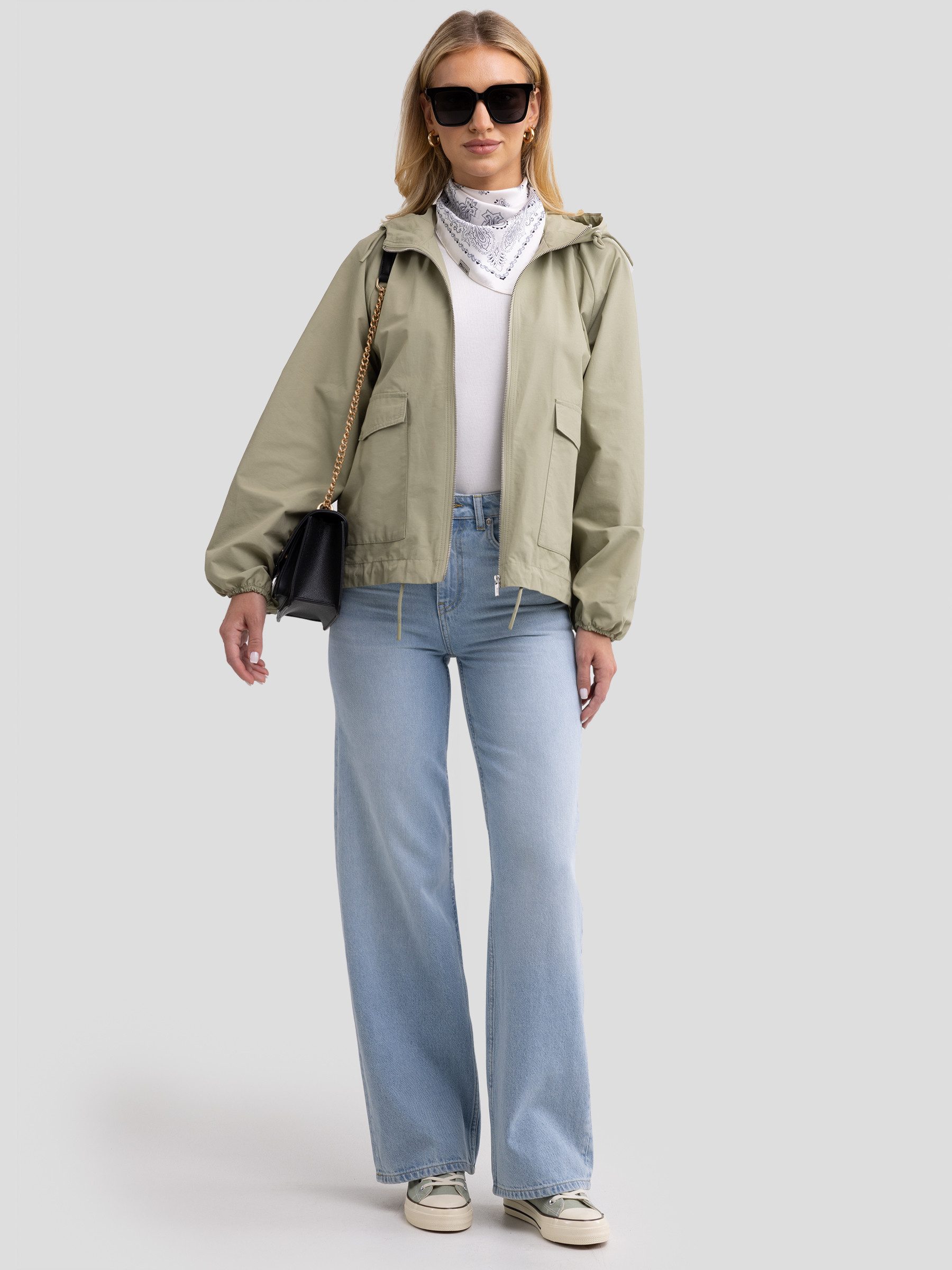 BIG STAR Outdoorjacke NORRIKA MIT KAPUZE günstig online kaufen